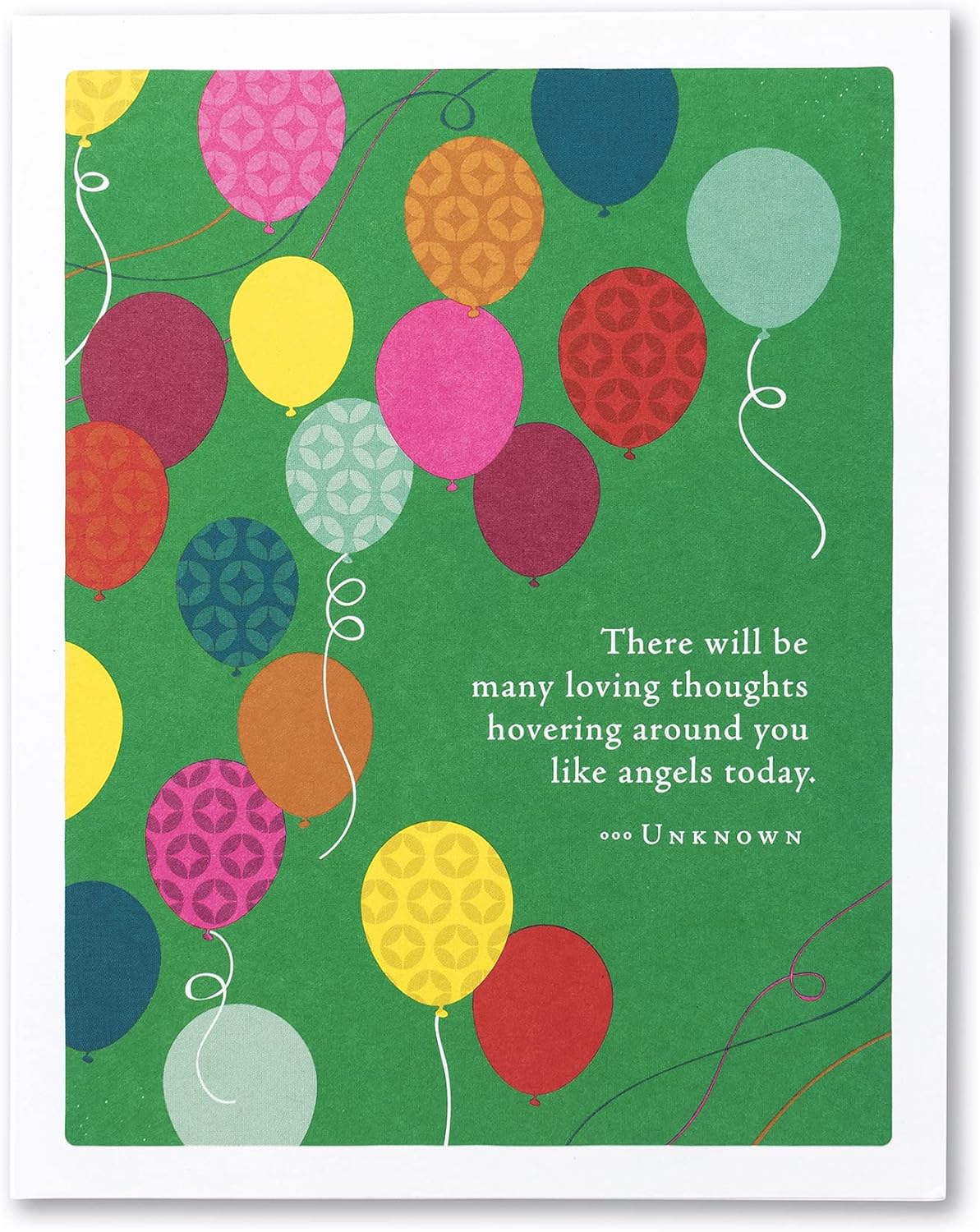 Compendium Positively Green 4-Pack of Birthday Cards – Celebrate (Four Different Designs, One Card Each, with Envelopes)