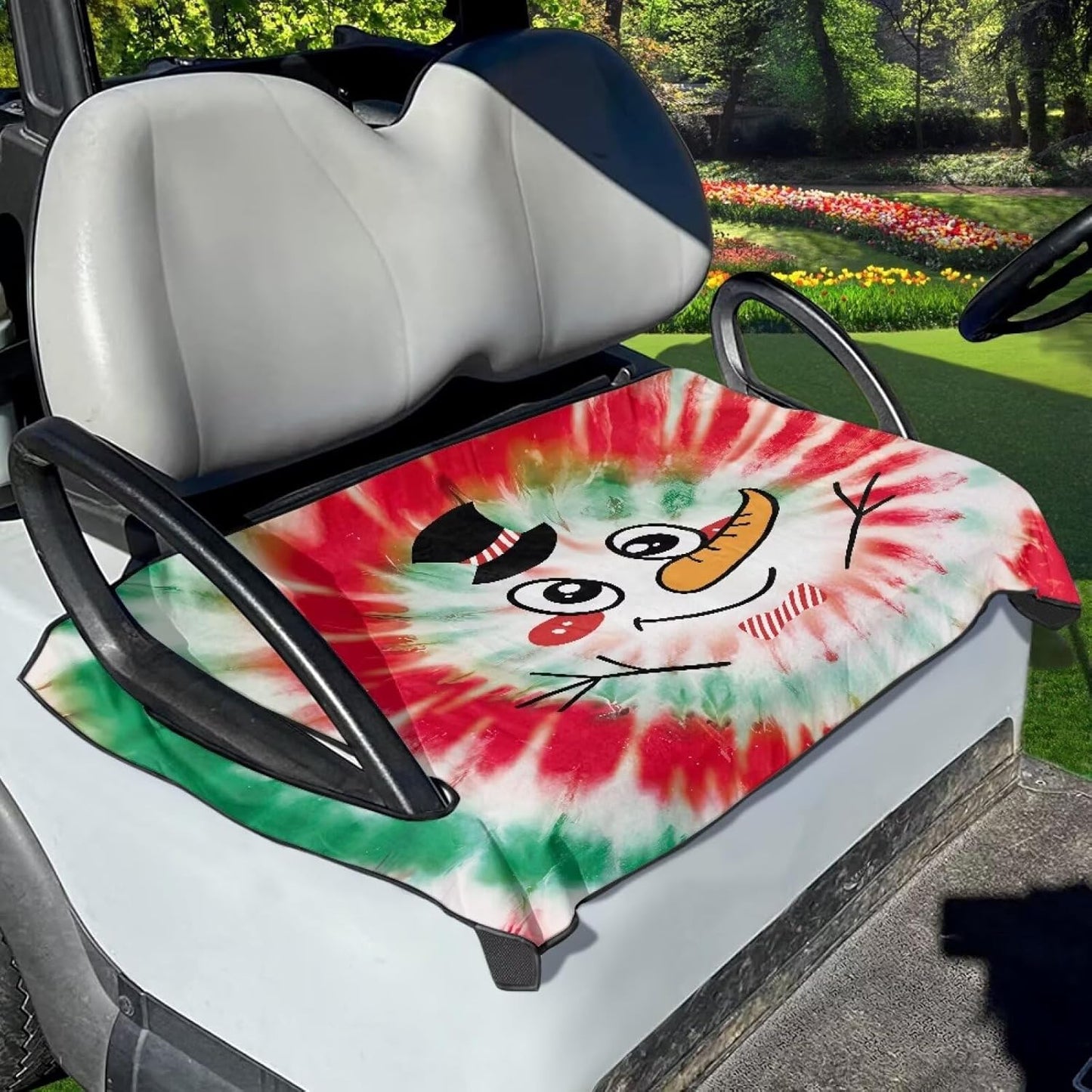 Golf Cart Accessories Anti-hot Golf Cart 50 X 30.9 Inches Seat Cushion Golf Seat Cushion Cover Towel Blanket Fits for Golf Club Cars