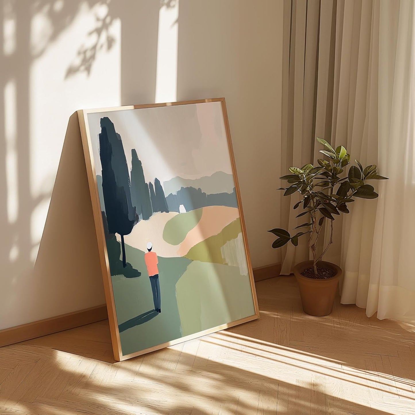 Golf Impressionist Art Print Posters - Premium Giclee Fine Art Prints - Sporty and Sophisticated Home Decor Posters, Golfer Art Prints for Home and Office Decor - Vintage Aesthetic, Ready to Frame