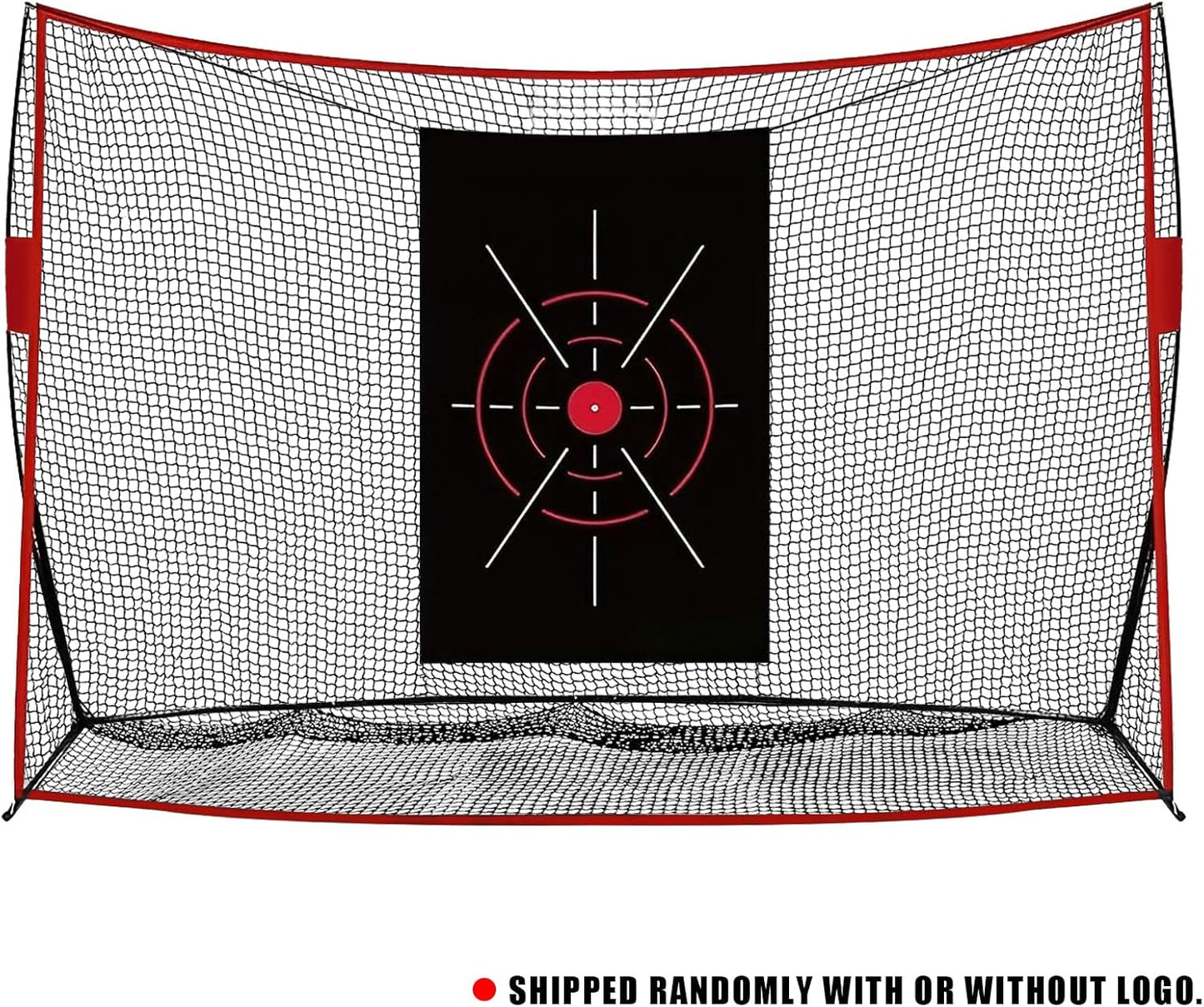 PENSUN Golf Practice Hitting Net - 10x7ft Heavy Duty Golf Net with Mat, Target Cloth, 8 Tees, 10 Balls, Carry Bag for Backyard Driving, Indoor & Outdoor Training