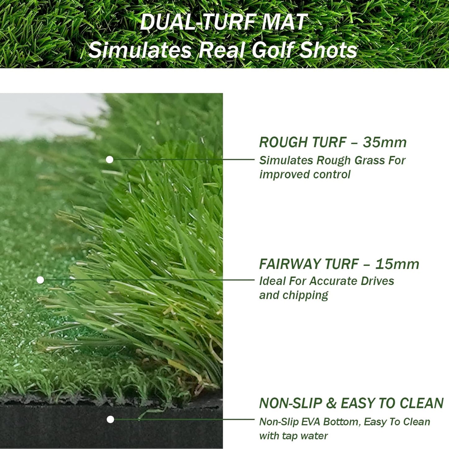 Golf Chipping Net Set with Mat & 12 Practice Balls – All-in-One Golf Training Kit – Portable, Easy Setup for Backyard & Indoor Use – Great Gift for Golfers and Beginners