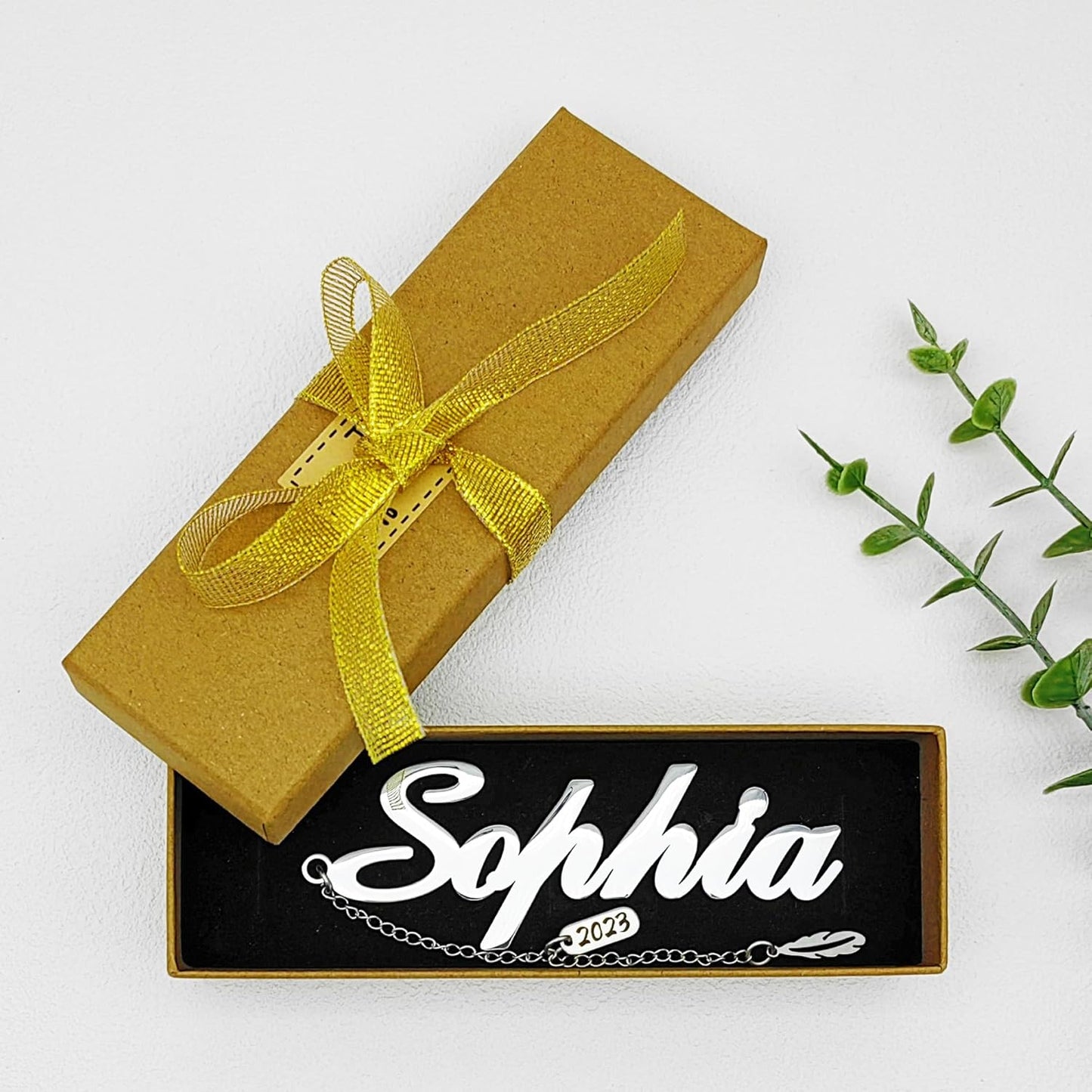 Custom Name Bookmark Personalized Stainless Steel Name Metal Bookmarks Unique Gift for Book Lovers Gift for Graduation Retirement Birthday Anniversary Christmas