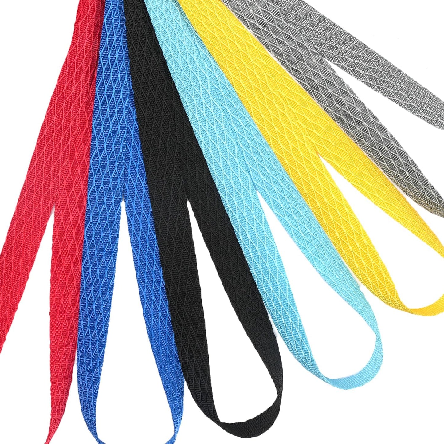6 Pack Neck Lanyards with Vertical Badge Holder for ID Card Badges Holder Office Black,Red, Blue,Yellow,Gray,Light Blue