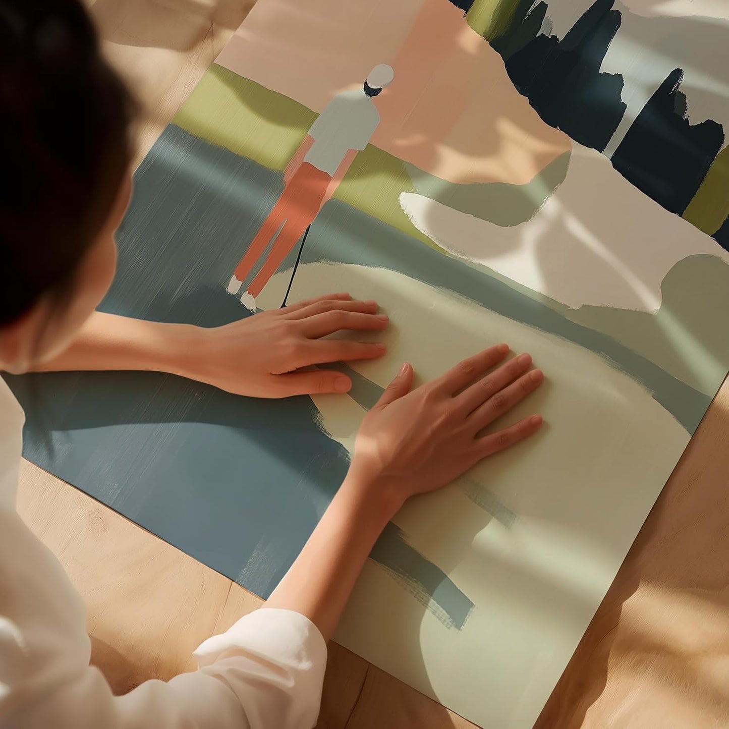 Golf Impressionist Art Print Posters - Premium Giclee Fine Art Prints - Sporty and Sophisticated Home Decor Posters, Golfer Art Prints for Home and Office Decor - Vintage Aesthetic, Ready to Frame