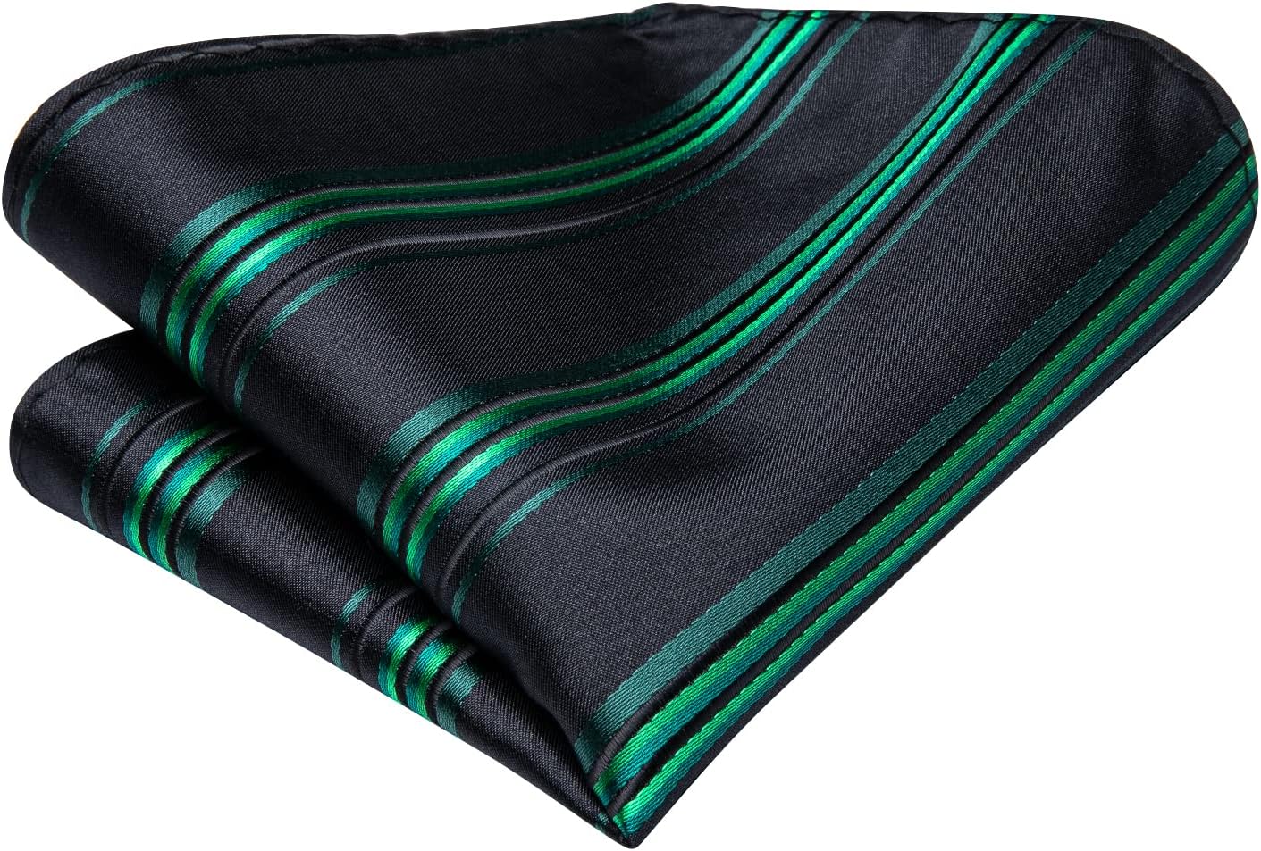 Hi-Tie Men 63inches Tie Set Extra Long Necktie Paisley Tie Pocket Suqare Cufflinks Big and Tall Men Tie