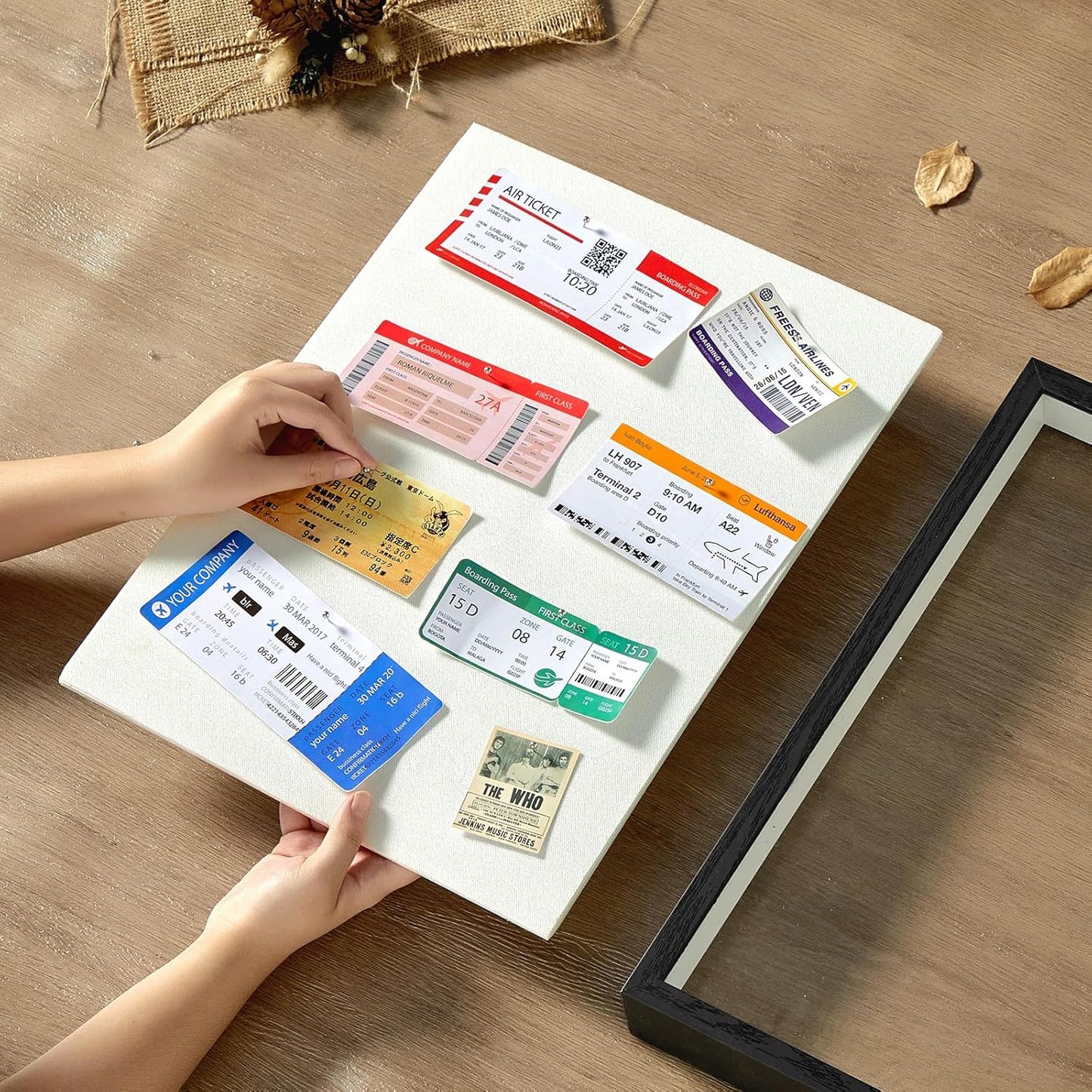 12x16 Shadow Box Display Case Picture Frame with Soft Linen Back, Large Deep Black Shadow Box 12x16 for Flowers Medal Display Case Jersey pet Graduation Memorabilia Baby Ltems Crafts Photos