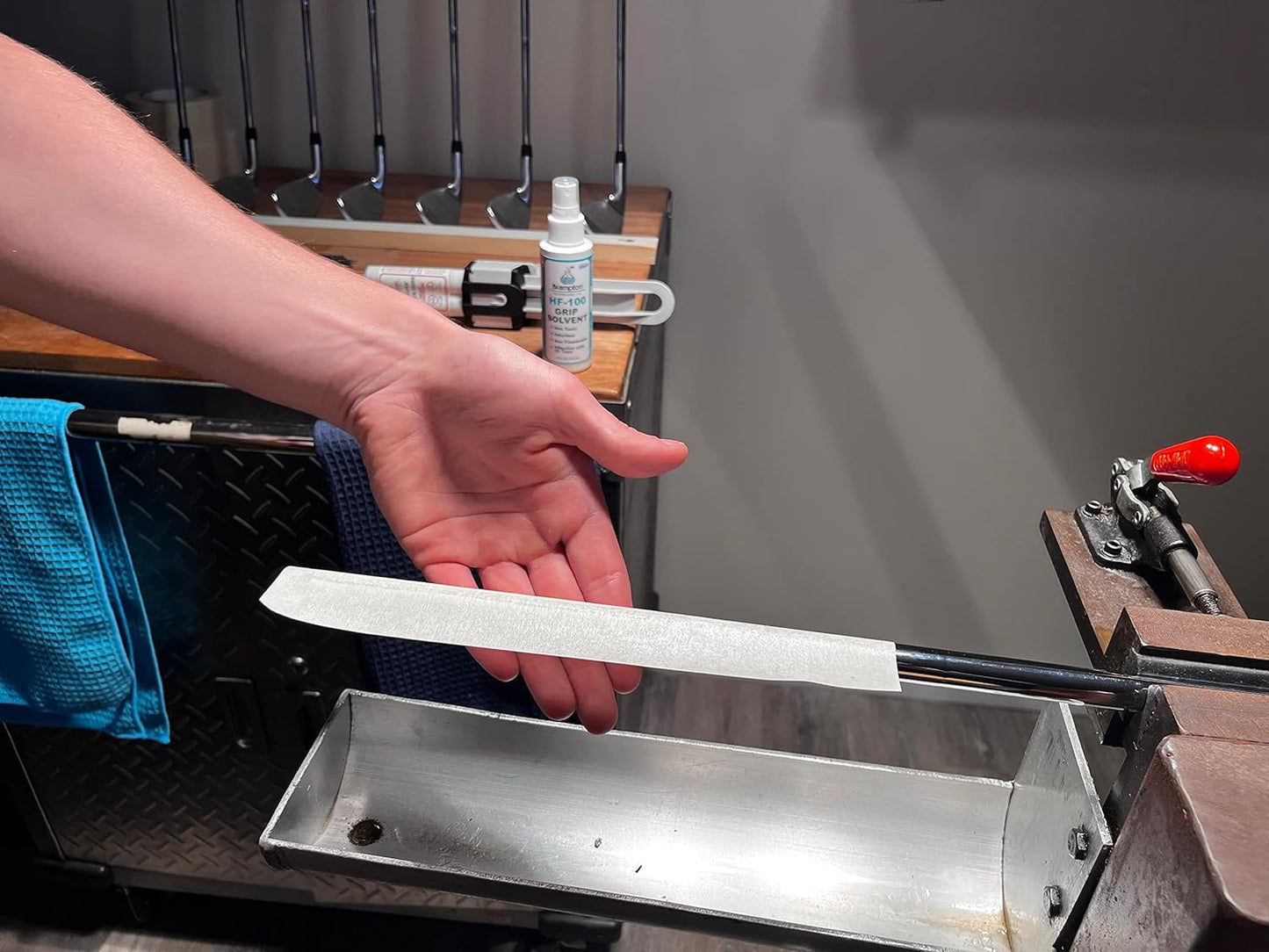 Brampton Premium Golf Grip Tape - 2" x 10" Solvent Activated Adhesive Strips for Golf Club Regripping