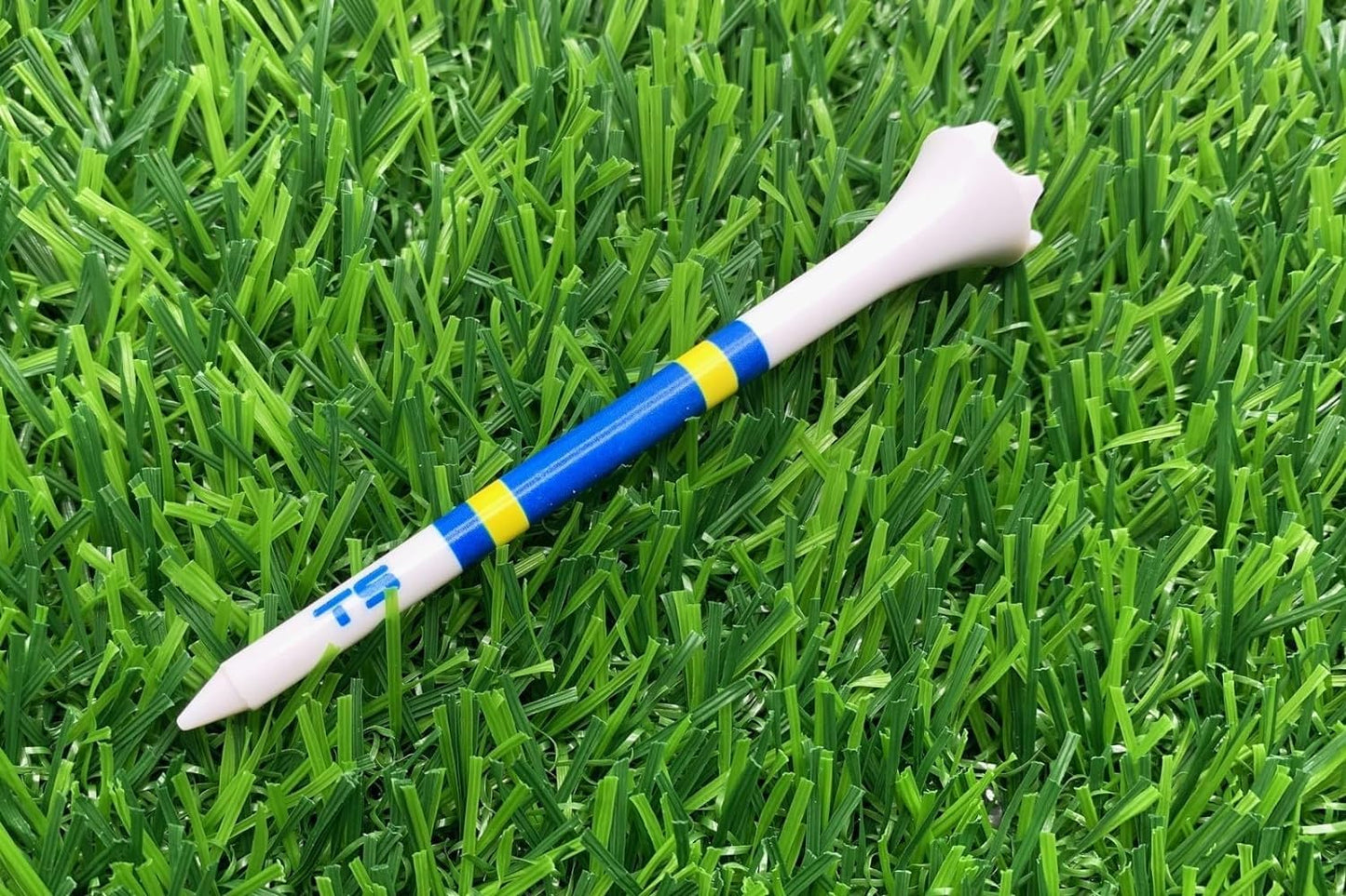 TRUESTRIKE Premium USA Golf Tees – 3¼" or 2¾" Durable Plastic Performance Tees (100 Pack) – Made in USA – Bulk Value Pack