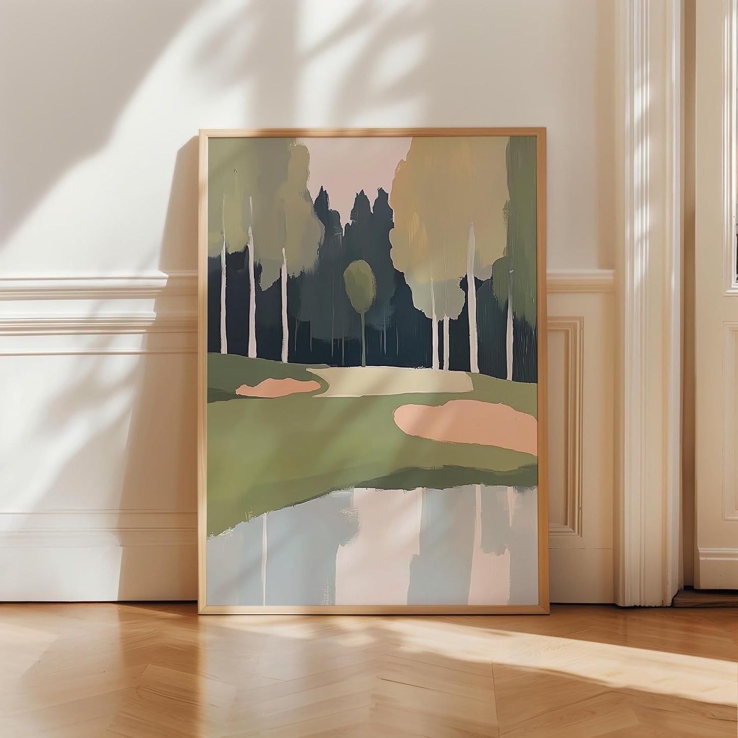 Golf Impressionist Art Print Posters - Premium Giclee Fine Art Prints - Sporty and Sophisticated Home Decor Posters, Golfer Art Prints for Home and Office Decor - Vintage Aesthetic, Ready to Frame