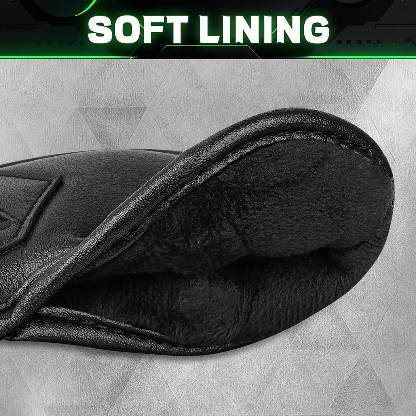 Magnetic Golf Iron Covers Set 10 Pcs Golf Iron Headcovers PU Leather Easy Off/On Protective Cover