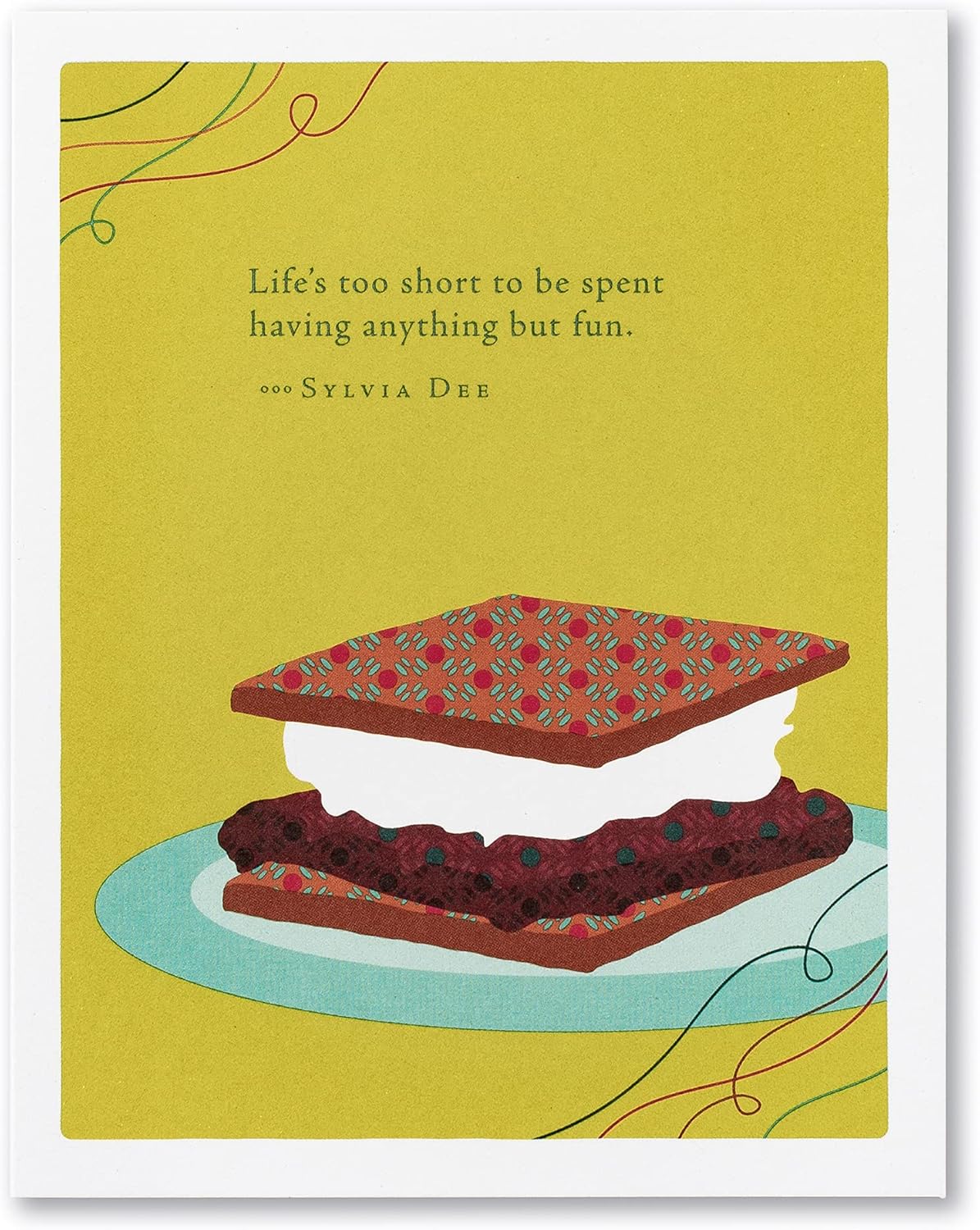 Compendium Positively Green 4-Pack of Birthday Cards – Forever Young (Four Different Designs, One Card Each, with Envelopes)