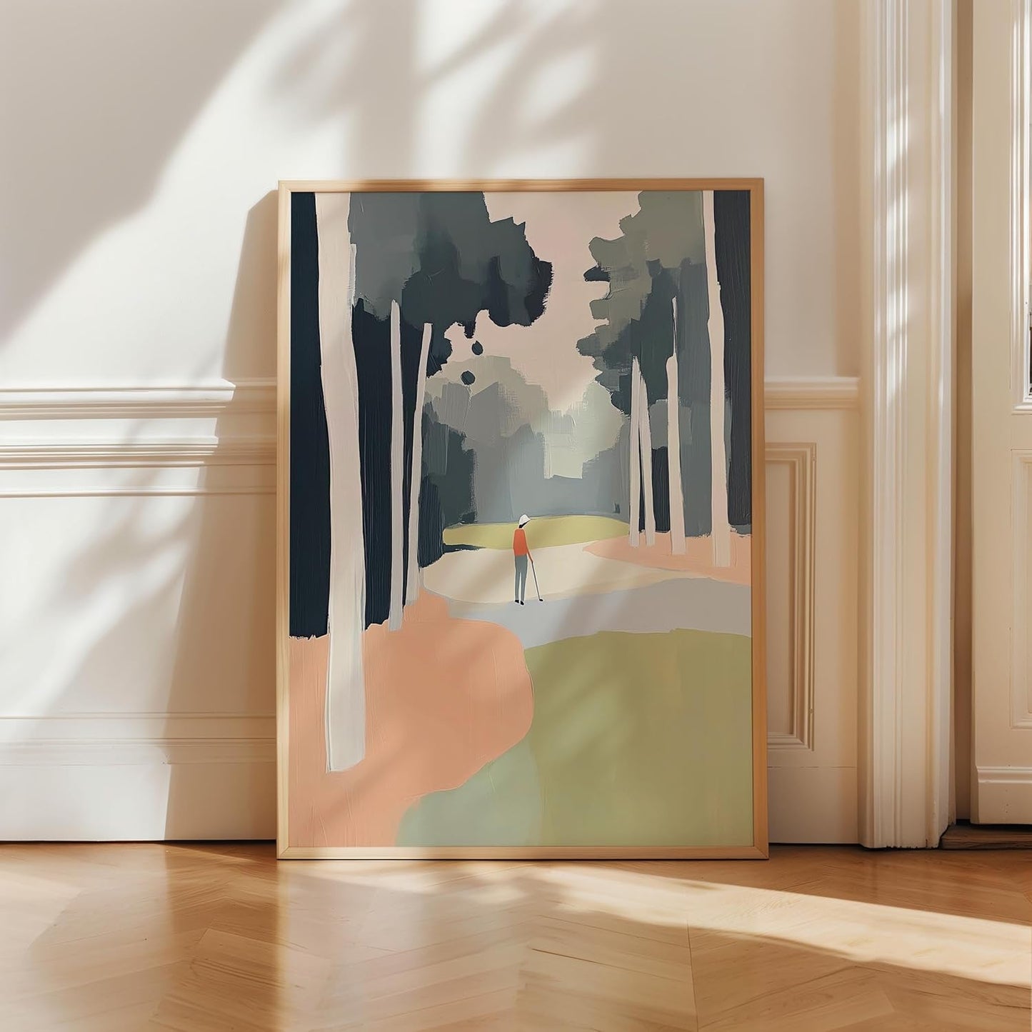 Golf Impressionist Art Print Posters - Premium Giclee Fine Art Prints - Sporty and Sophisticated Home Decor Posters, Golfer Art Prints for Home and Office Decor - Vintage Aesthetic, Ready to Frame