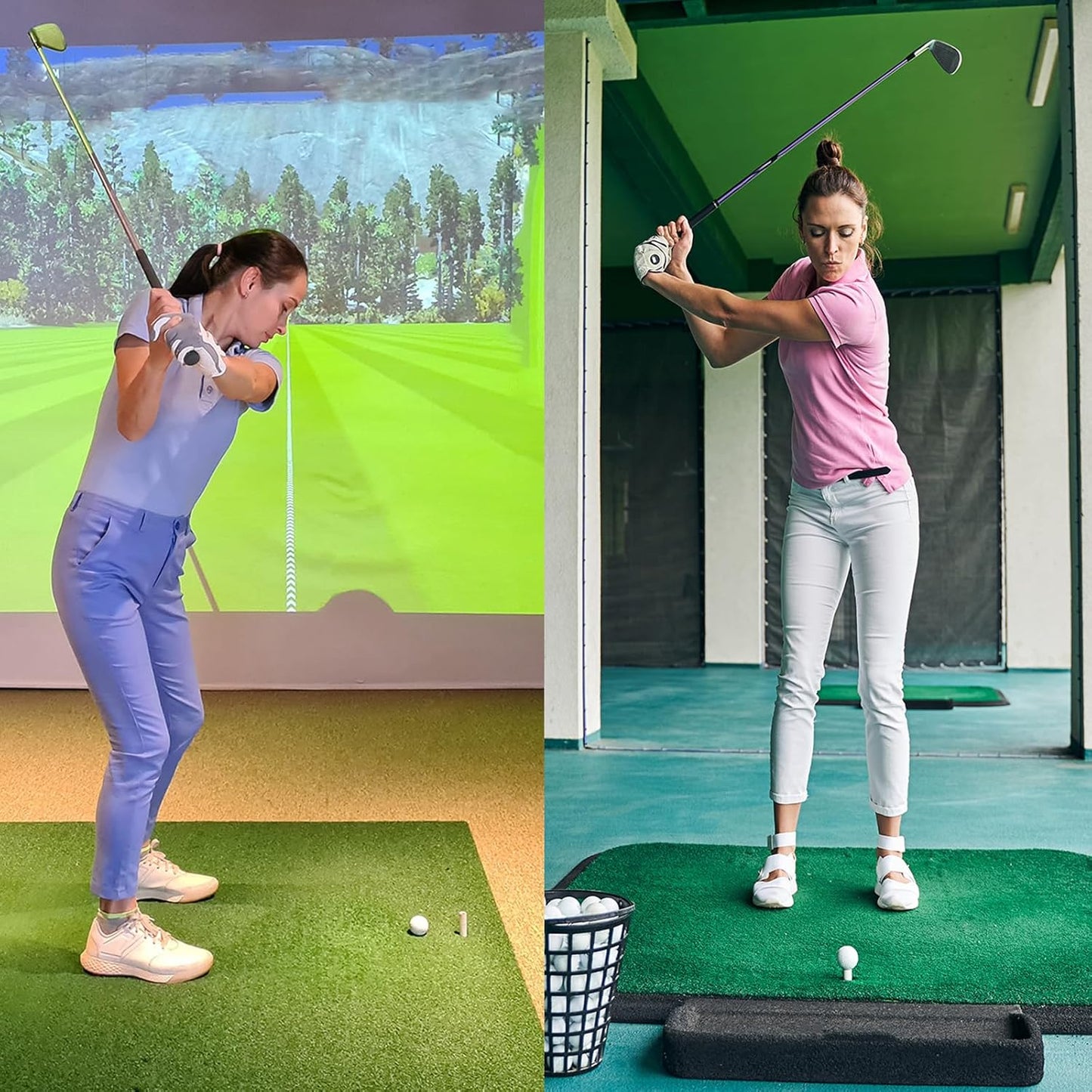 PATIKIL Golf Ball Line Marker Tool, Golf Ball Alignment Marking Tools Golf Ball Liner with Line Marker Stencil