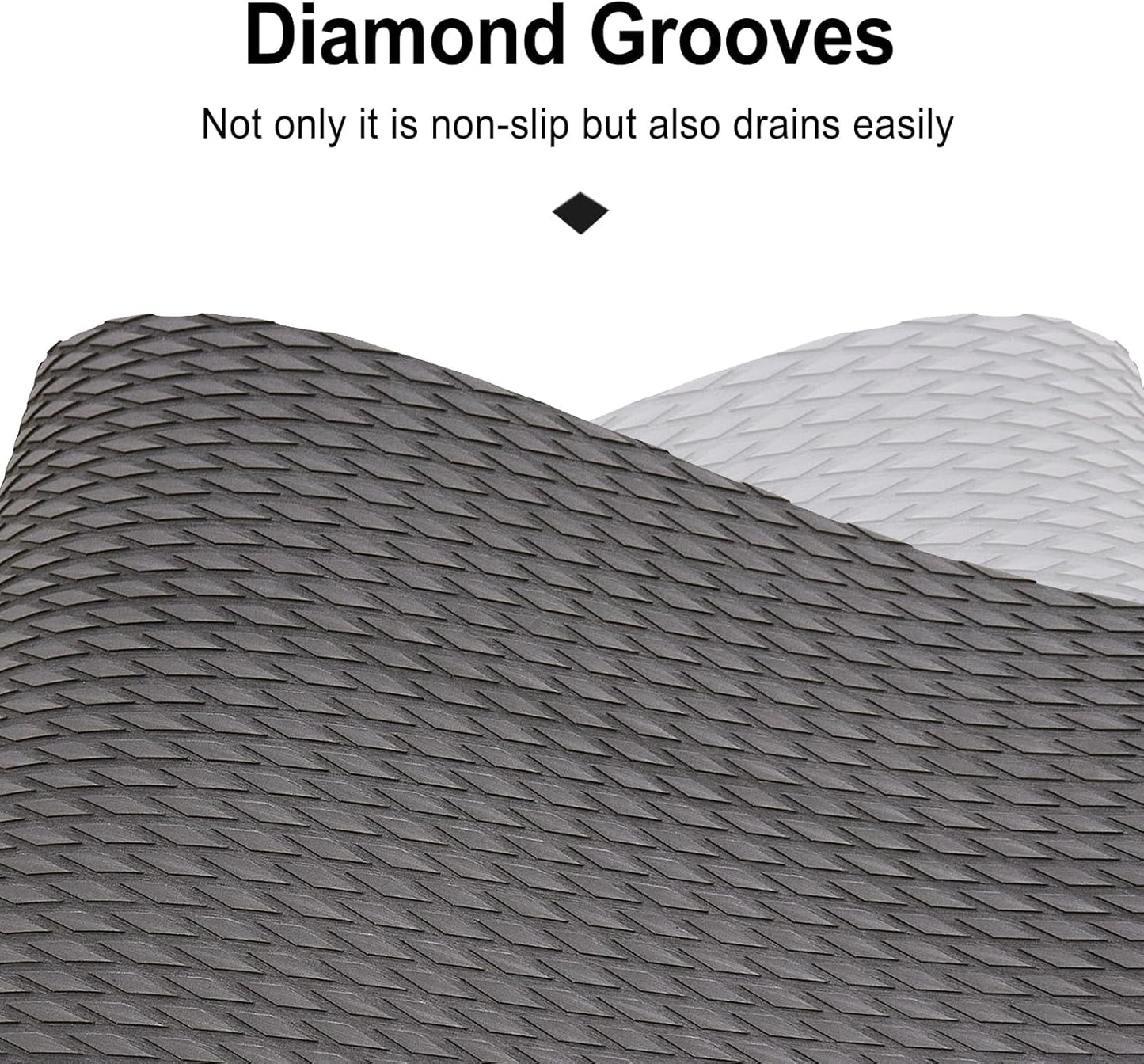 HZshark EVA Foam Boat Decking Sheet Universal DIY Surfboard Traction Pad Non-Slip Grip Mat Trimmable Sheet for Kayak RV Yacht Pool Skateboard Skimboard Step Green Yellow Orange Blue Dark Grey Black