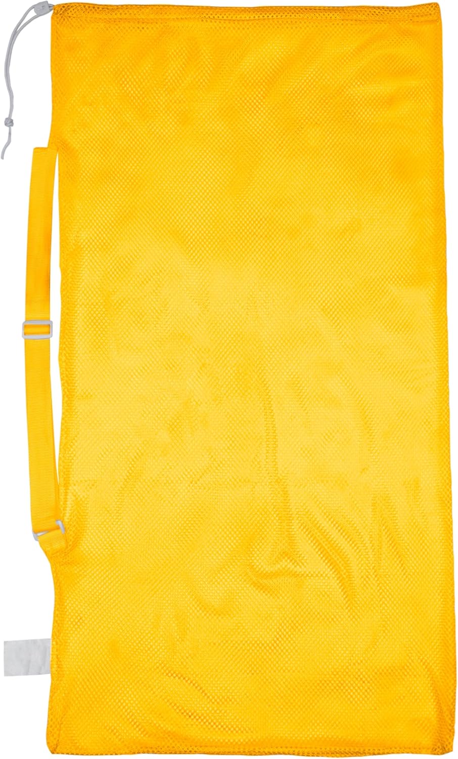 Champion Sports Mesh Equipment Bag – Heavy-Duty Nylon Drawstring Bag with Lock & ID Tag, Breathable Storage Sack for Balls, Swim Gear, Laundry & Toys, Multiple Sizes & Colors