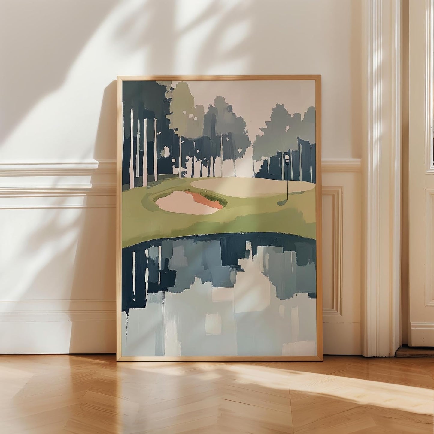 Golf Impressionist Art Print Posters - Premium Giclee Fine Art Prints - Sporty and Sophisticated Home Decor Posters, Golfer Art Prints for Home and Office Decor - Vintage Aesthetic, Ready to Frame