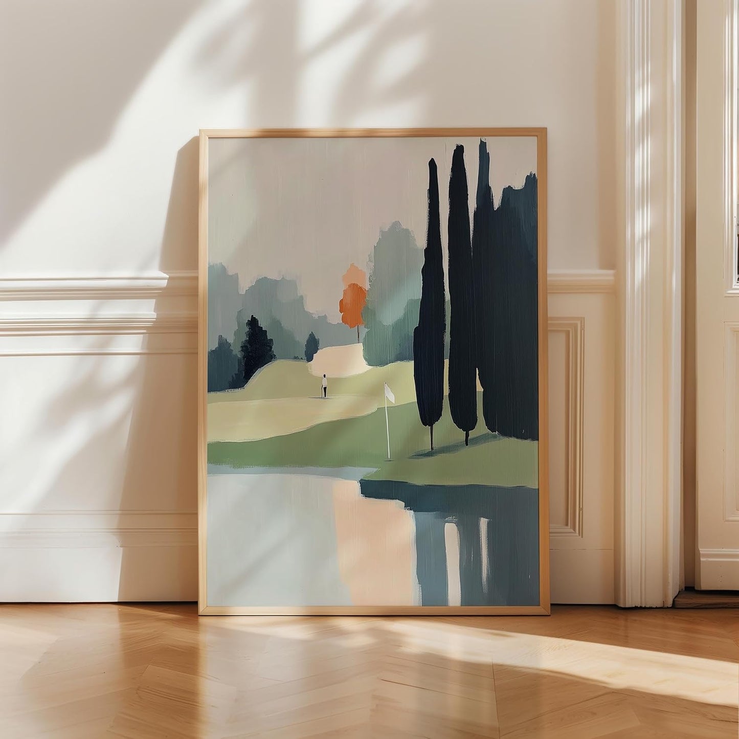 Golf Impressionist Art Print Posters - Premium Giclee Fine Art Prints - Sporty and Sophisticated Home Decor Posters, Golfer Art Prints for Home and Office Decor - Vintage Aesthetic, Ready to Frame