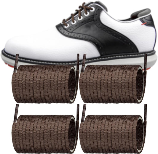 Endoto 2 Pairs Shoelaces for FootJoy Golf Dress Oxford Shoe Laces Replacement Shoe Strings