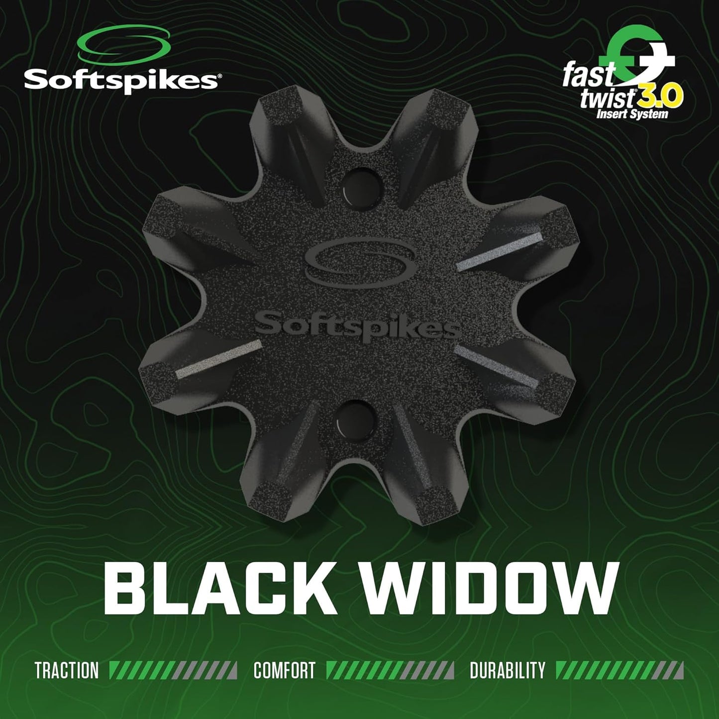Softspikes Black Widow Golf Cleat