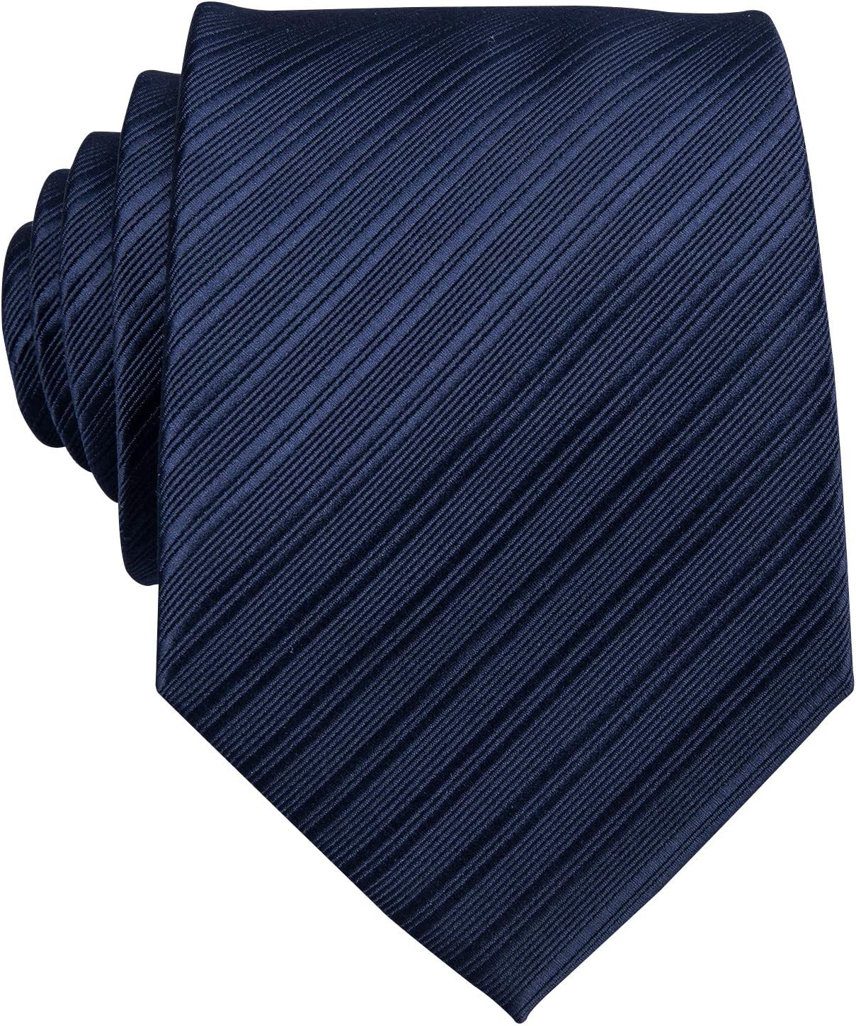 Barry.Wang Designer Classic Ties for Men Set Formal Pocket Square Cufflink Check Plaid