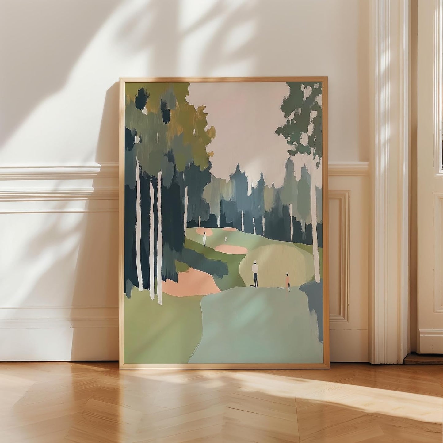 Golf Impressionist Art Print Posters - Premium Giclee Fine Art Prints - Sporty and Sophisticated Home Decor Posters, Golfer Art Prints for Home and Office Decor - Vintage Aesthetic, Ready to Frame