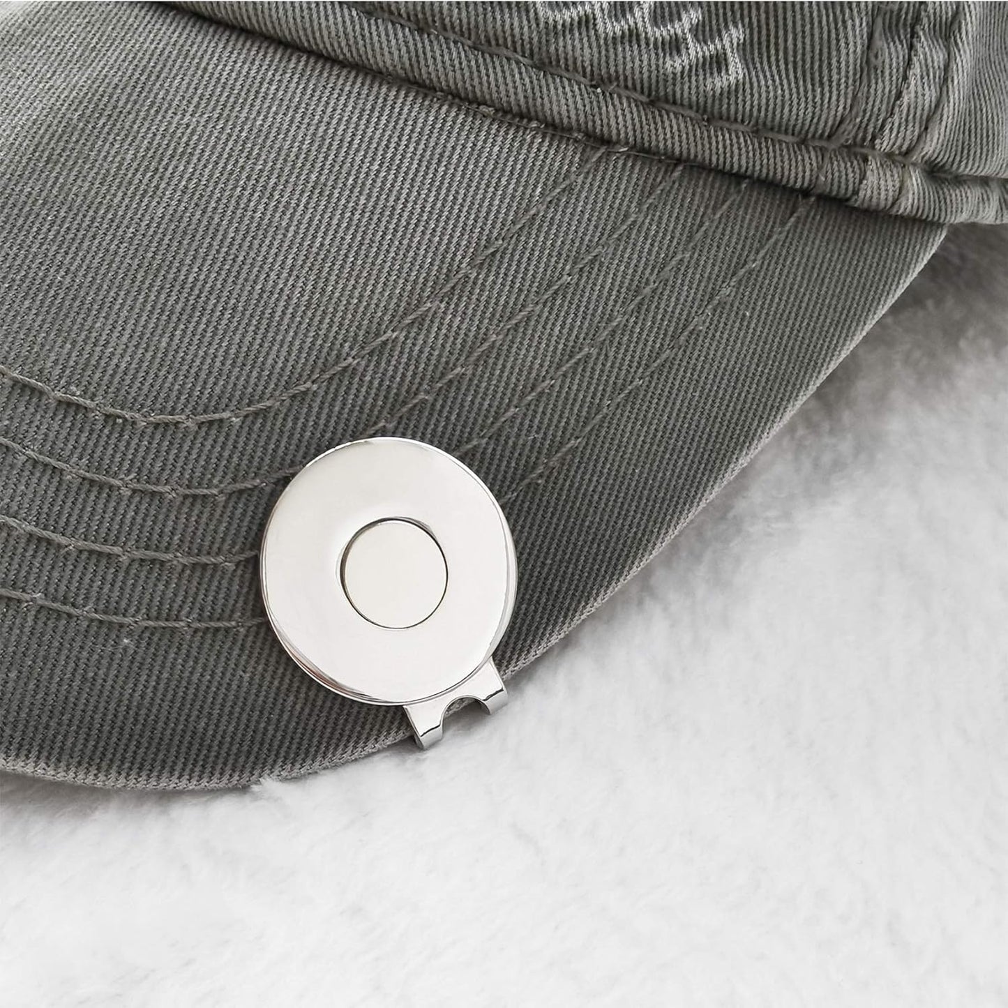 Magnetic Golf Hat Clips Ball Marker Holder for Golf Gloves Hats Bags Caps Visor Belt