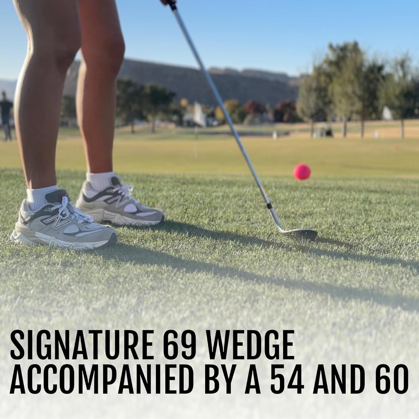 Golf Wedge Set for Men & Women (54/60/69 Set) by 69 Degree Golf | Lob, Sand & Pitching Wedges | Length 35" Steel Shaft