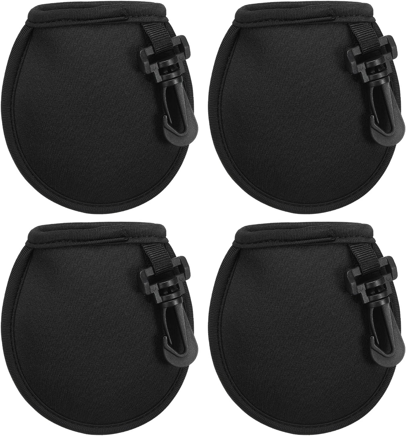 PATIKIL Golf Ball Washer Pouch, Portable Golf Balls Cleaner Pocket Bag with Hanging Clip for Men Golf