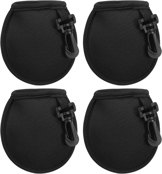 PATIKIL Golf Ball Washer Pouch, Portable Golf Balls Cleaner Pocket Bag with Hanging Clip for Men Golf