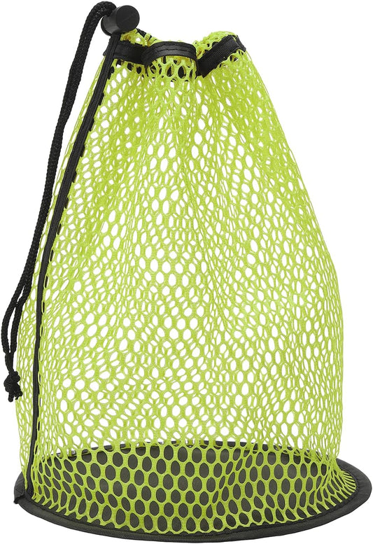 Golf Ball Storage Bag Nylon Mesh Golf Pouch with Adjustable Drawstring Closure for Outdoor Sports Supplies