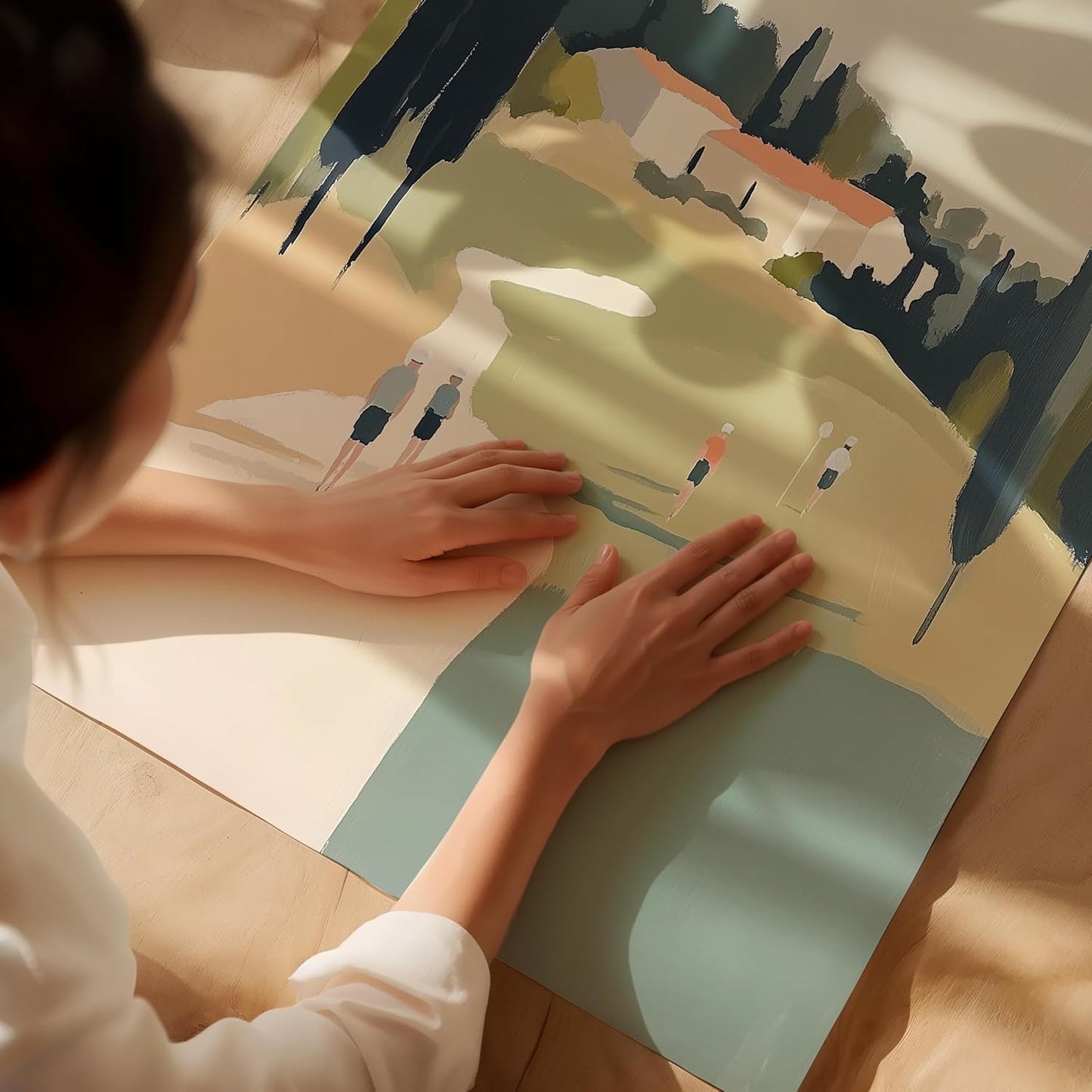 Golf Impressionist Art Print Posters - Premium Giclee Fine Art Prints - Sporty and Sophisticated Home Decor Posters, Golfer Art Prints for Home and Office Decor - Vintage Aesthetic, Ready to Frame