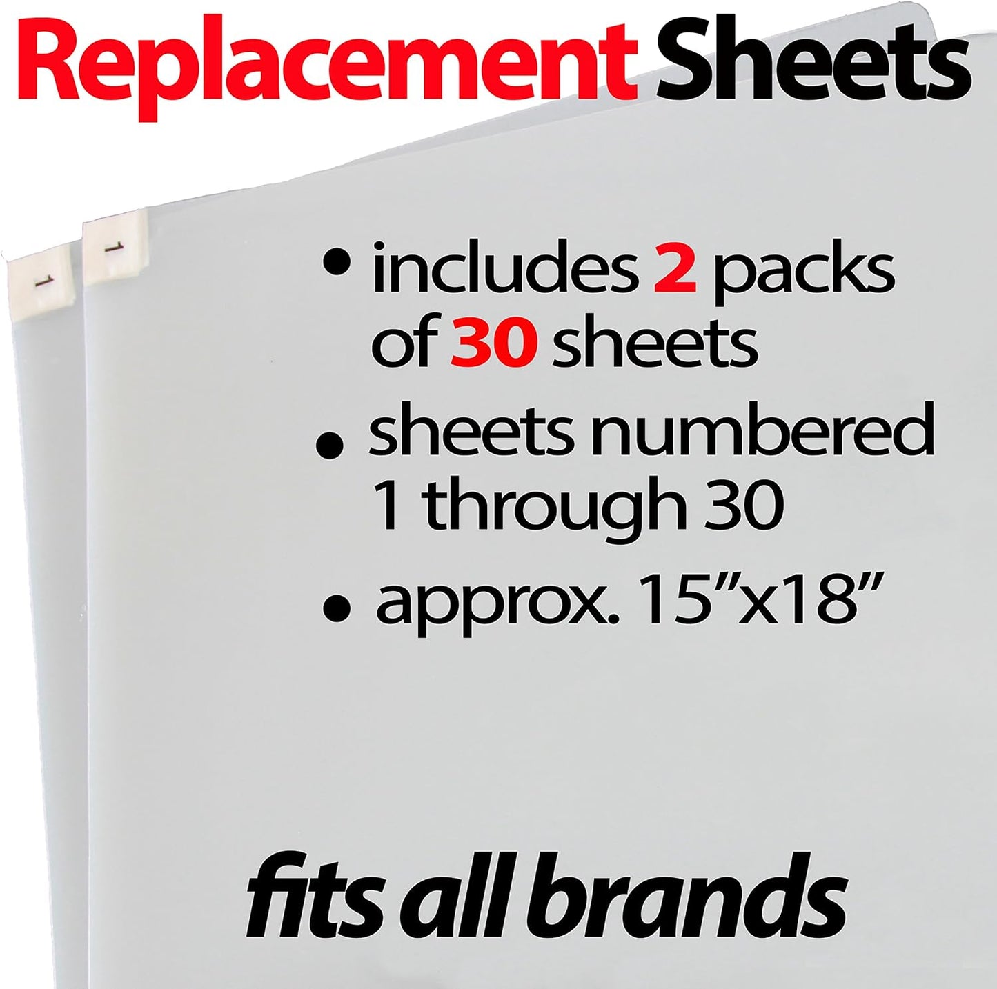 Basketball Volleyball Sticky Pad Replacement Sheets (1 Count)