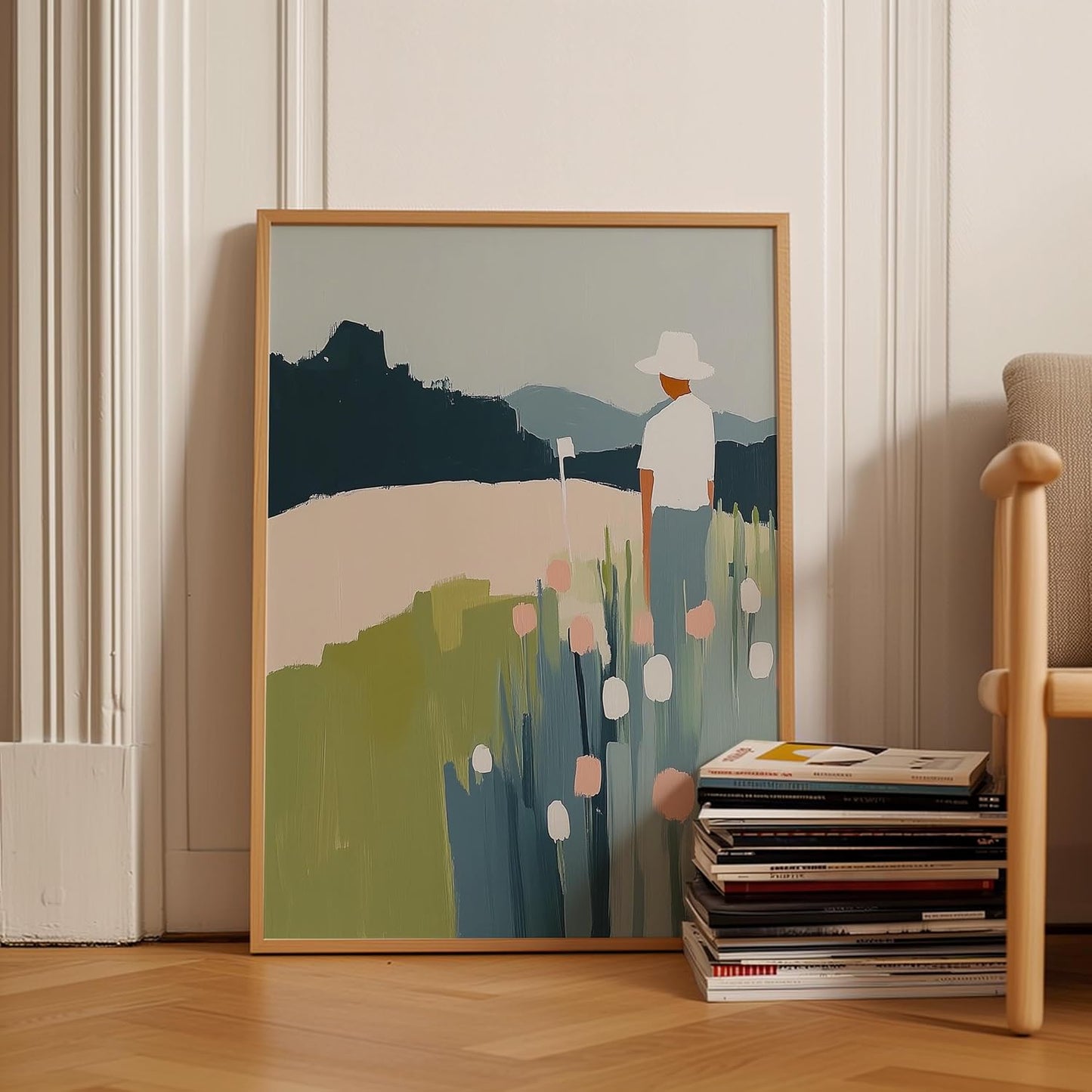 Golf Impressionist Art Print Posters - Premium Giclee Fine Art Prints - Sporty and Sophisticated Home Decor Posters, Golfer Art Prints for Home and Office Decor - Vintage Aesthetic, Ready to Frame