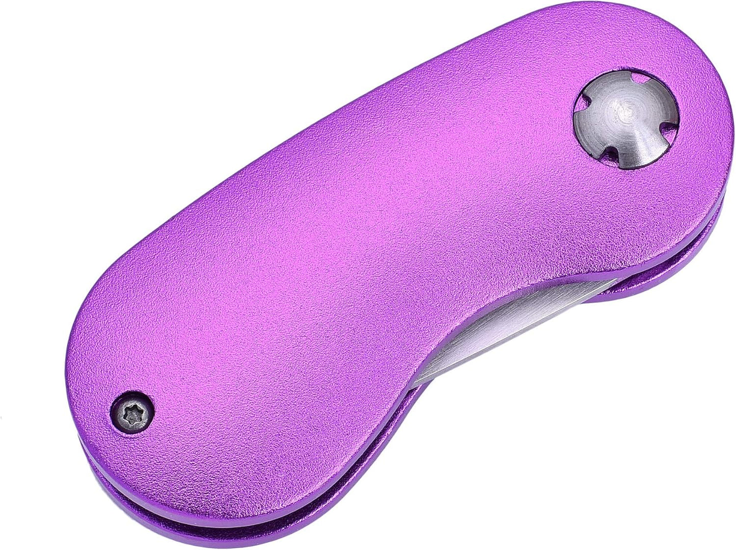 Mile High Life Golf Divot Repair Tool, All Metal Foldable Divot Tool with Pop-up Button & Magnetic Ball Marker