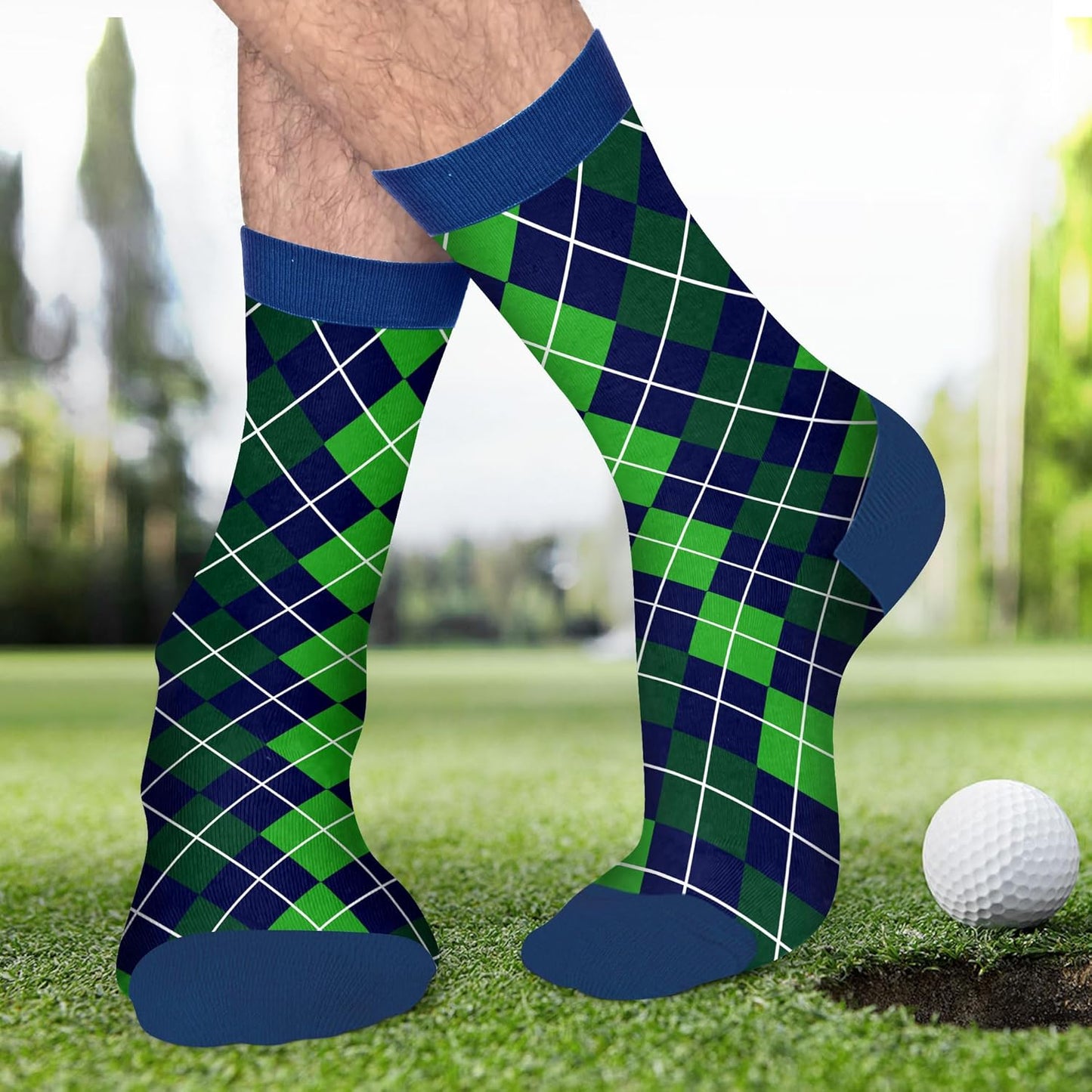 VICRAZY Golf Gifts for Men, Women - Golf Accessories, Golf Socks for Dad, Mom - Funny gift, Christmas Gifts, Stocking Stuffer
