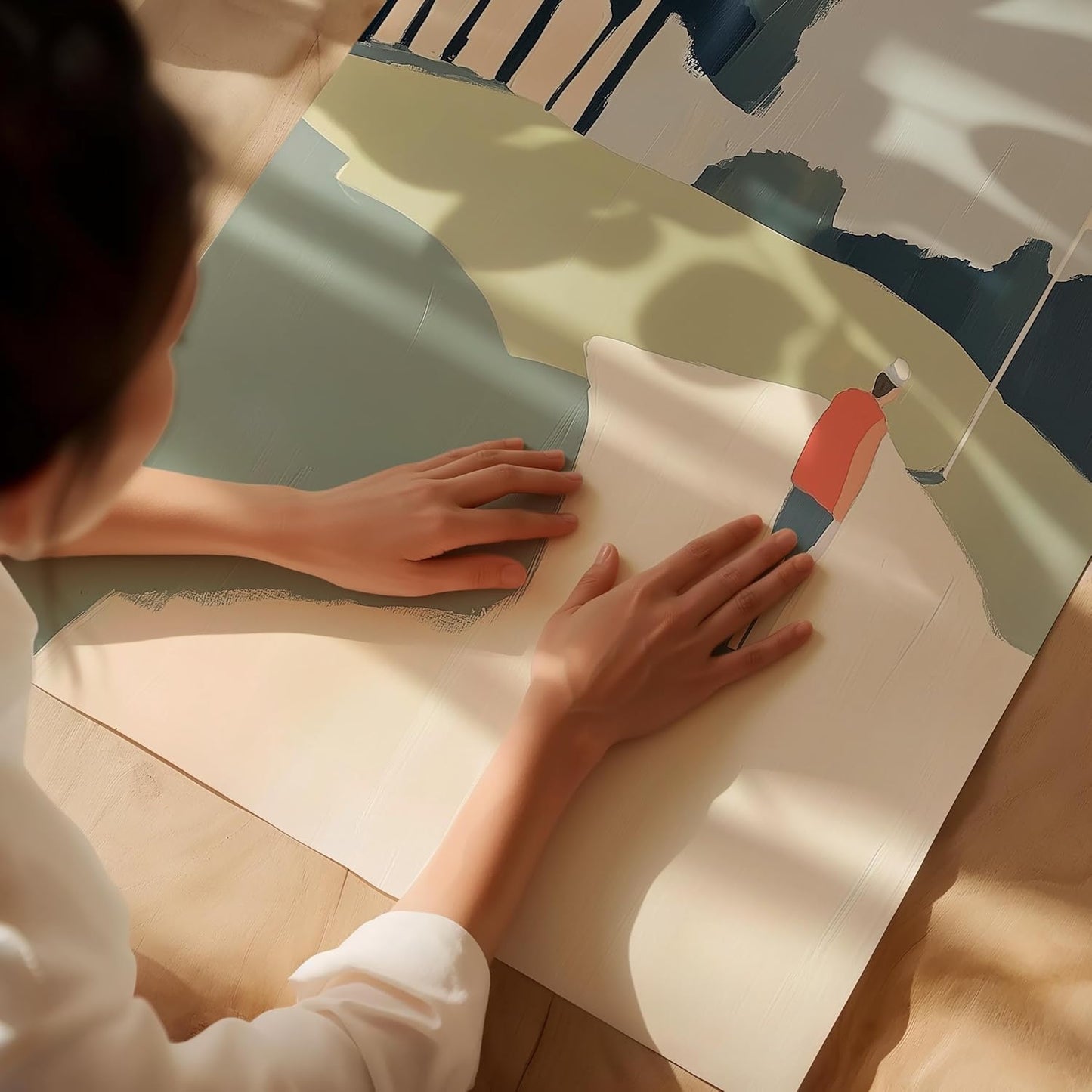 Golf Impressionist Art Print Posters - Premium Giclee Fine Art Prints - Sporty and Sophisticated Home Decor Posters, Golfer Art Prints for Home and Office Decor - Vintage Aesthetic, Ready to Frame