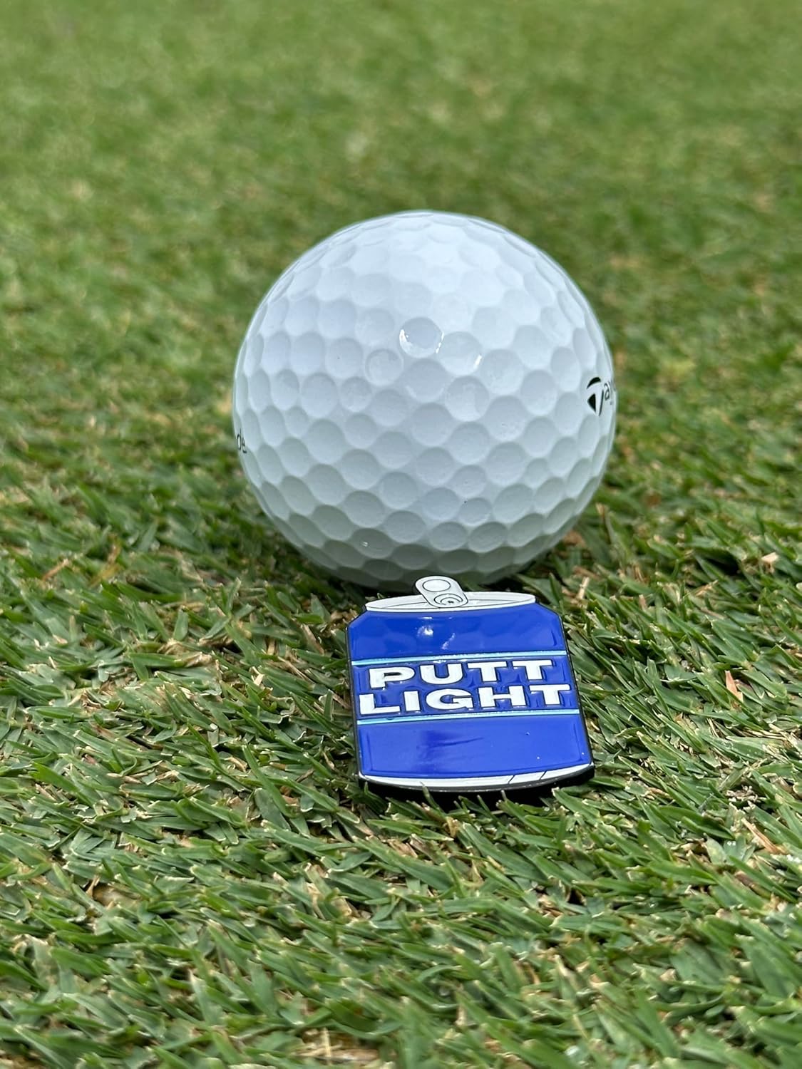 wolph putt Light Golf Ball Marker Hat Clip – Magnetic & Durable Golf Accessories for Men Women – Funny Golf Gifts to Elevate & Personalize Your Game.