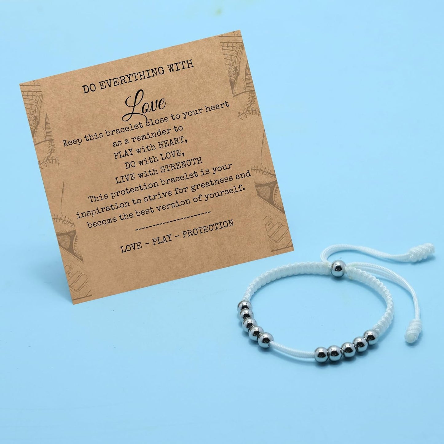 LAMIBEE Golf Stainless Steel 10 Beads Score Counter Bracelet, Golf Stroke Count Bracelet, Resizable and Easy to Adjust Golf Round Scoring Tracker, Durable and Stylish Golf Accessory