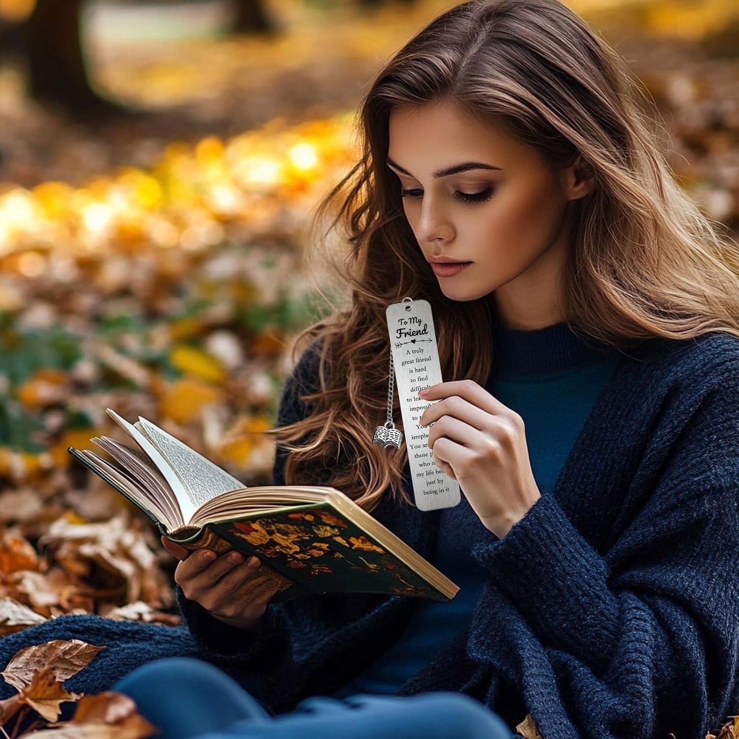 Best Friend Bookmarks Gifts for Women, Unique Birthday Bookmark for Female Friends, Cute Sentimental Friendship Christmas Gifts, Graduation Bookmarkers, Thoughtful Gift Ideas for Her