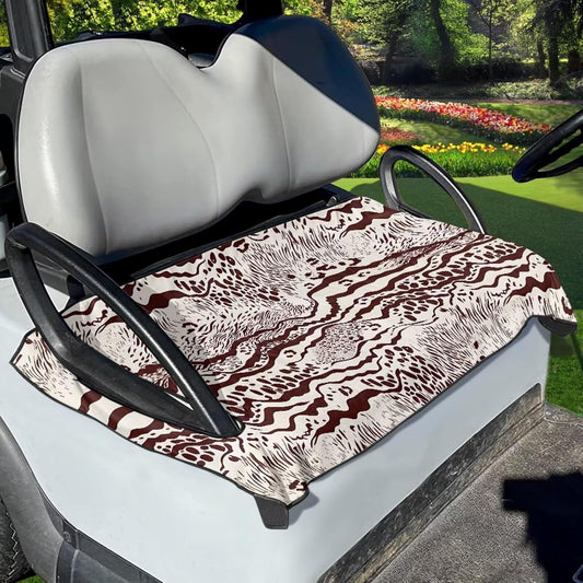 Golf Cart Accessories Anti-hot Golf Cart 50 X 30.9 Inches Seat Cushion Golf Seat Cushion Cover Towel Blanket Fits for Golf Club Cars