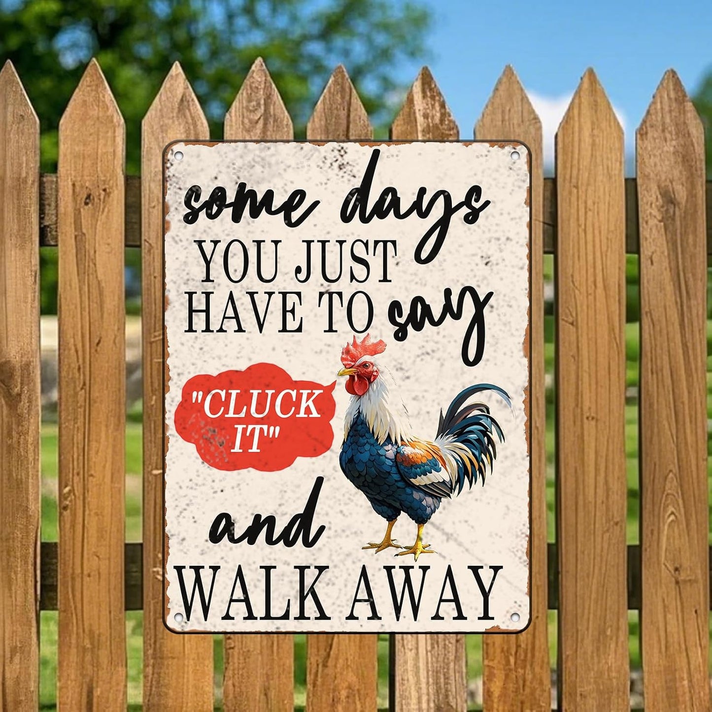 Chicken Rules Metal Tin Sign Chicken Coop Rules Iron Sign Home Decor Garage Bar Restaurant Wall Decor 12x16 Inch Funny Farm Plaque