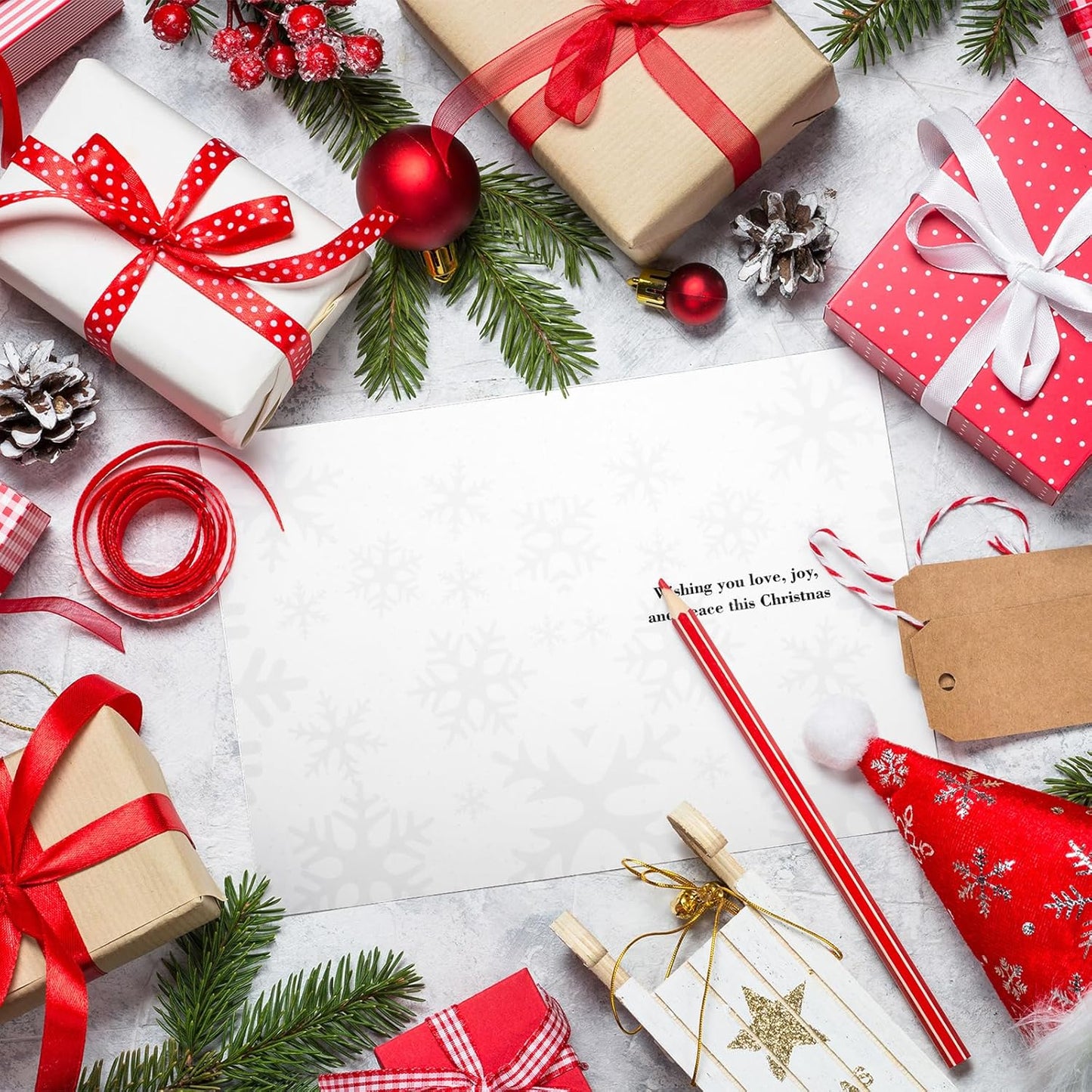 48 Pack Golf Christmas Cards with Envelopes Funny Holiday Golf Cards 7 x 5 Inches Golf Themed Christmas Cards for Friend Coworker Neighbor