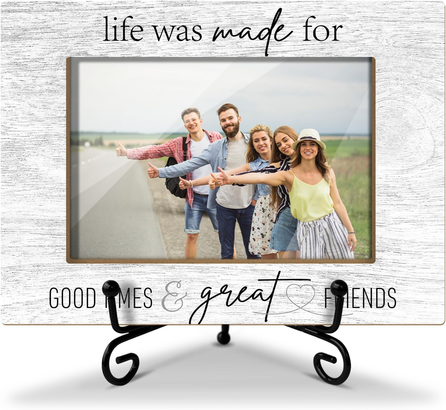 Friends Picture Frame, Friendship Picture Frame, Friendship Birthday Gifts for Friends, Friend Photo Frame 4 x 6 Photo/28
