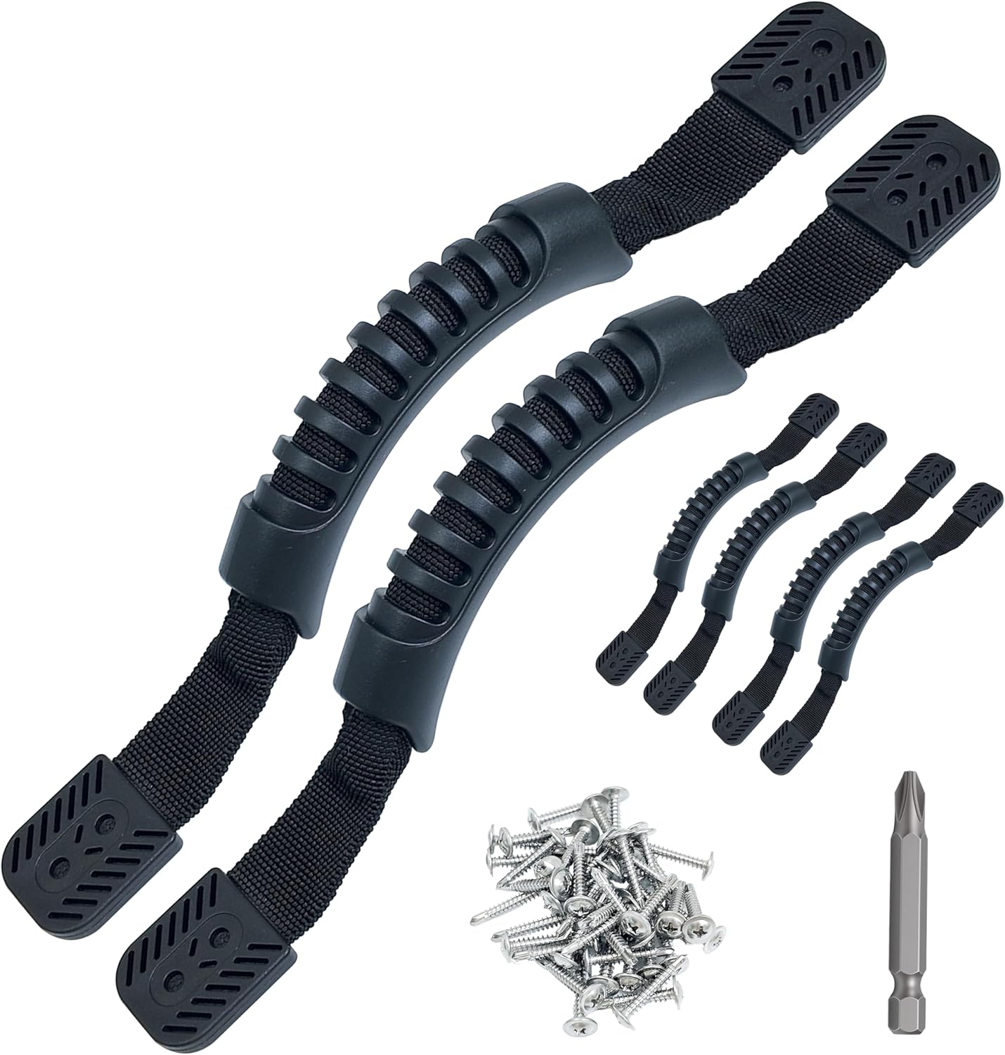 Kayak Pad Eyes/Kayak Handle,Pad Eye with Rivets; Kayak Handle with Accessories, Suitable for Multi-Brand Boats, Canoe Accessories, Luggage, Tether Cleats, etc