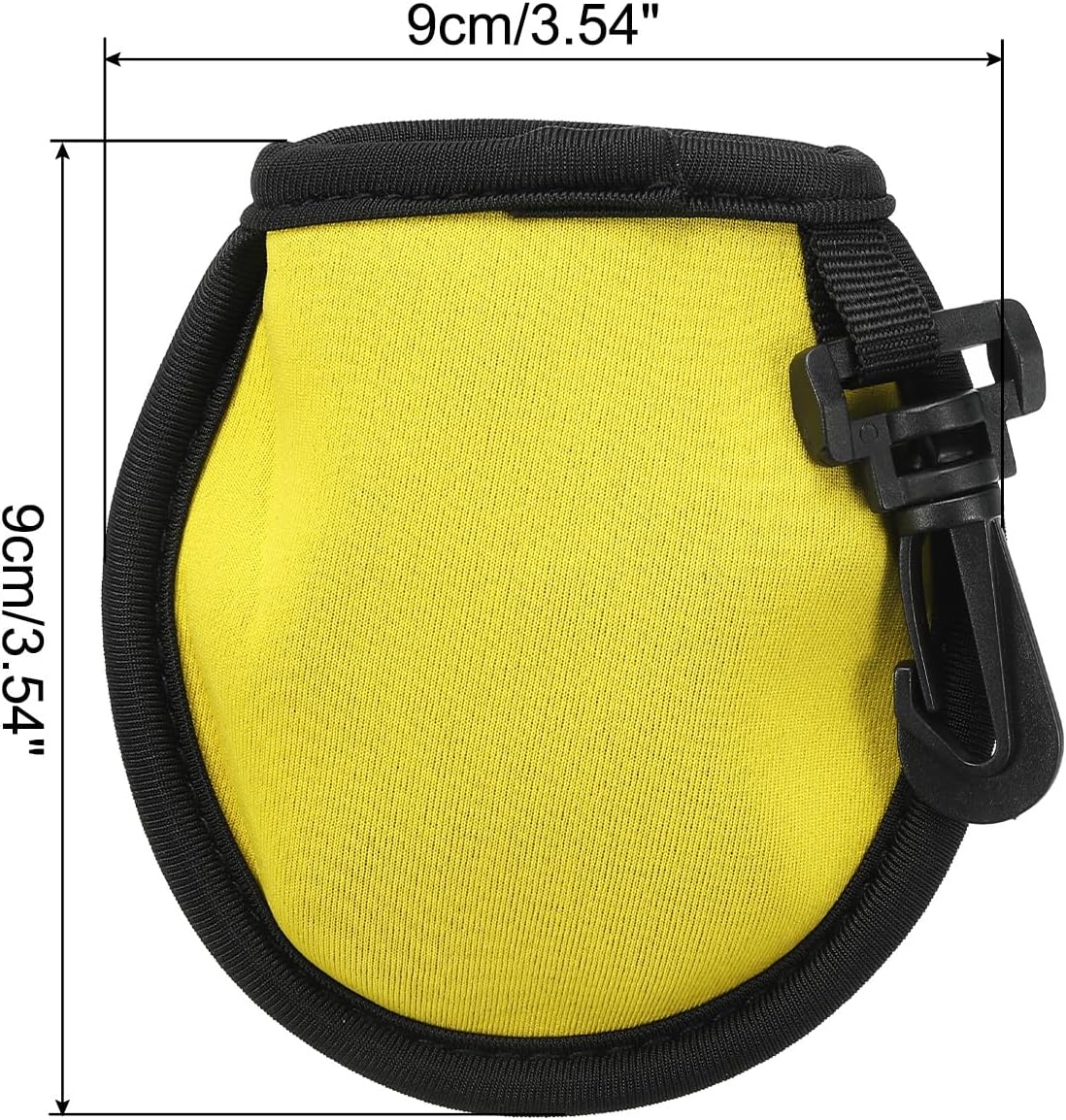 PATIKIL Golf Ball Washer Pouch, Portable Golf Balls Cleaner Pocket Bag with Hanging Clip for Women Golf Exercise