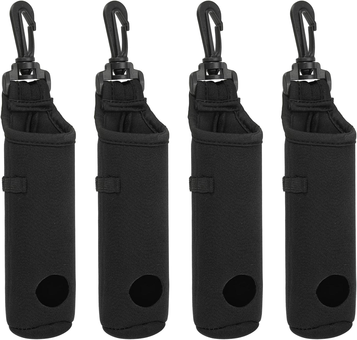 PATIKIL Golf Ball Carry Bag Golf Tee Holder Pouch Portable Neoprene Golf Ball Holder with Clip for Men and Women