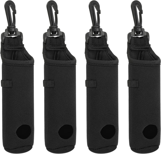 PATIKIL Golf Ball Carry Bag Golf Tee Holder Pouch Portable Neoprene Golf Ball Holder with Clip for Men and Women