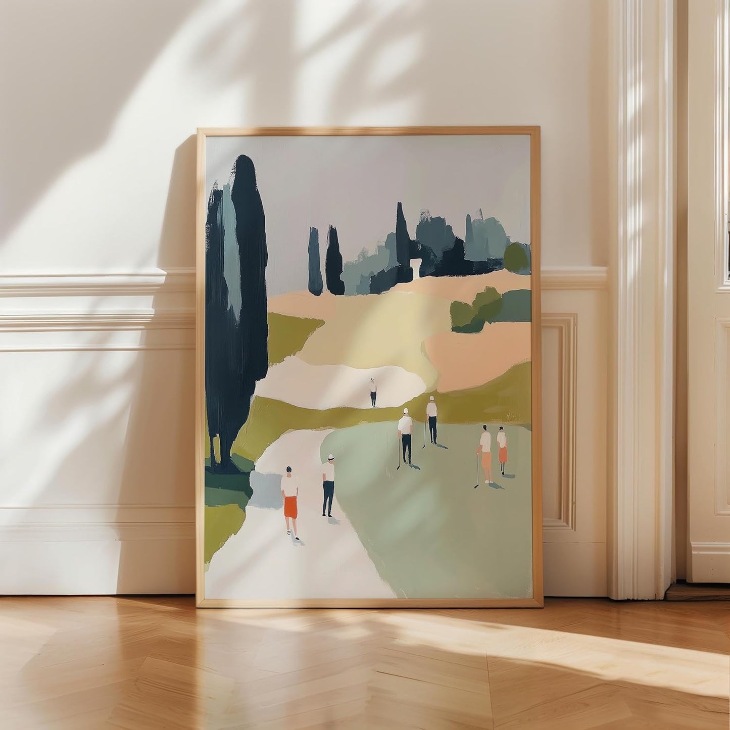 Golf Impressionist Art Print Posters - Premium Giclee Fine Art Prints - Sporty and Sophisticated Home Decor Posters, Golfer Art Prints for Home and Office Decor - Vintage Aesthetic, Ready to Frame