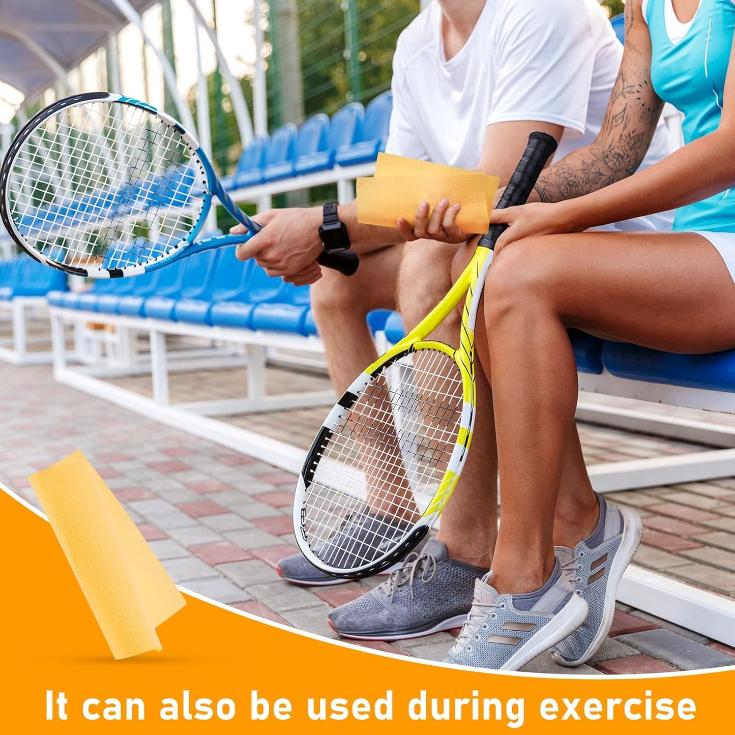 Juexica 4 Pcs Towel for Tennis Tacky Hand Grip Enhancer Sweaty Hands Tacky Cloth Grip Enhancement for Golf Baseball Padel Basketball Football Softball, 7.9 x 7.9 Inches