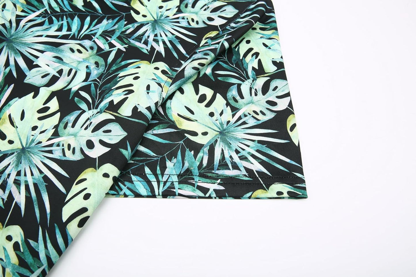 Alex Vando Mens Hawaiian Golf Shirt Moisture Wicking Digital Print Golf Shirts for Men